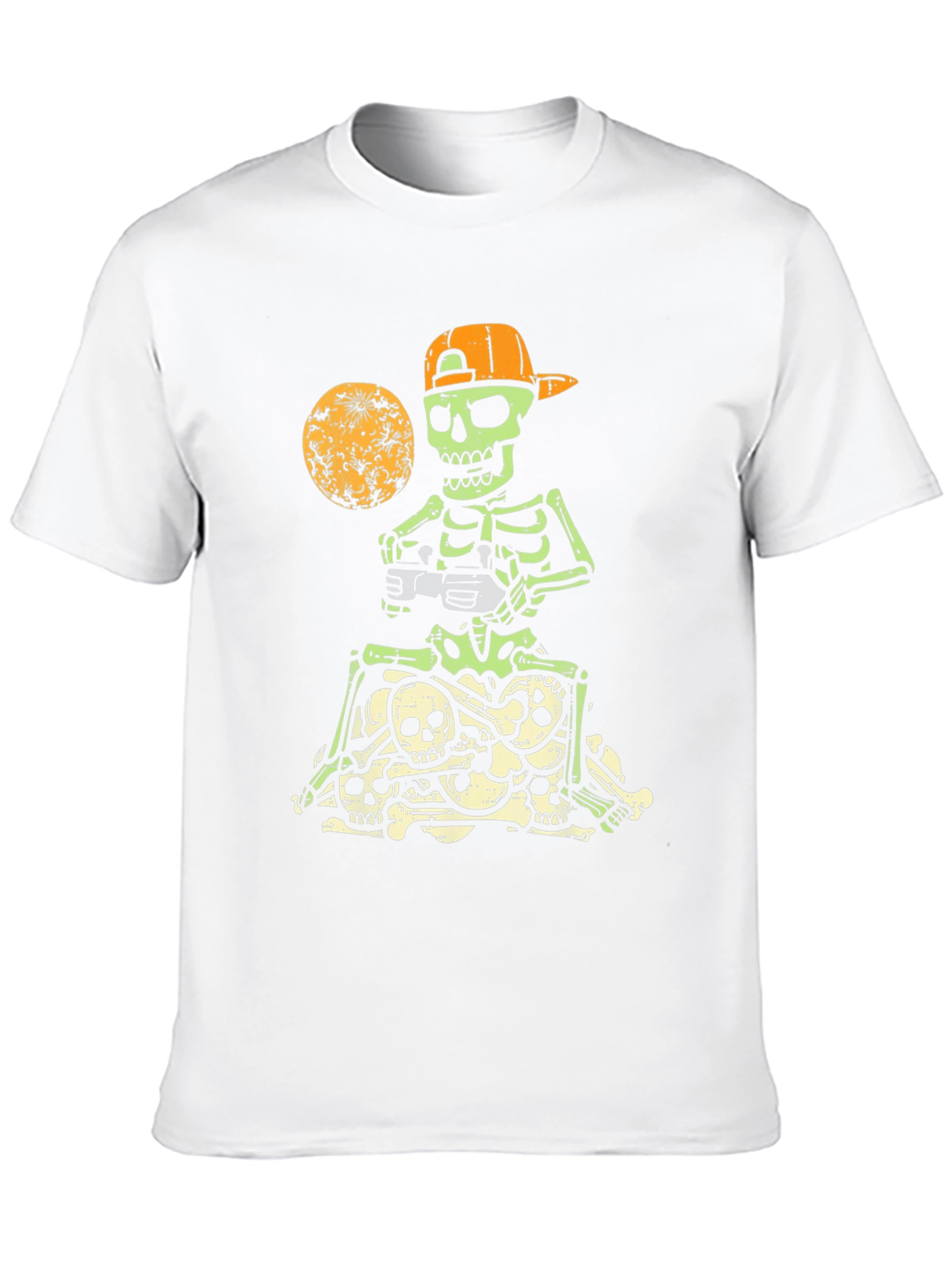 Gamer Skeleton T-Shirt - Halloween Style