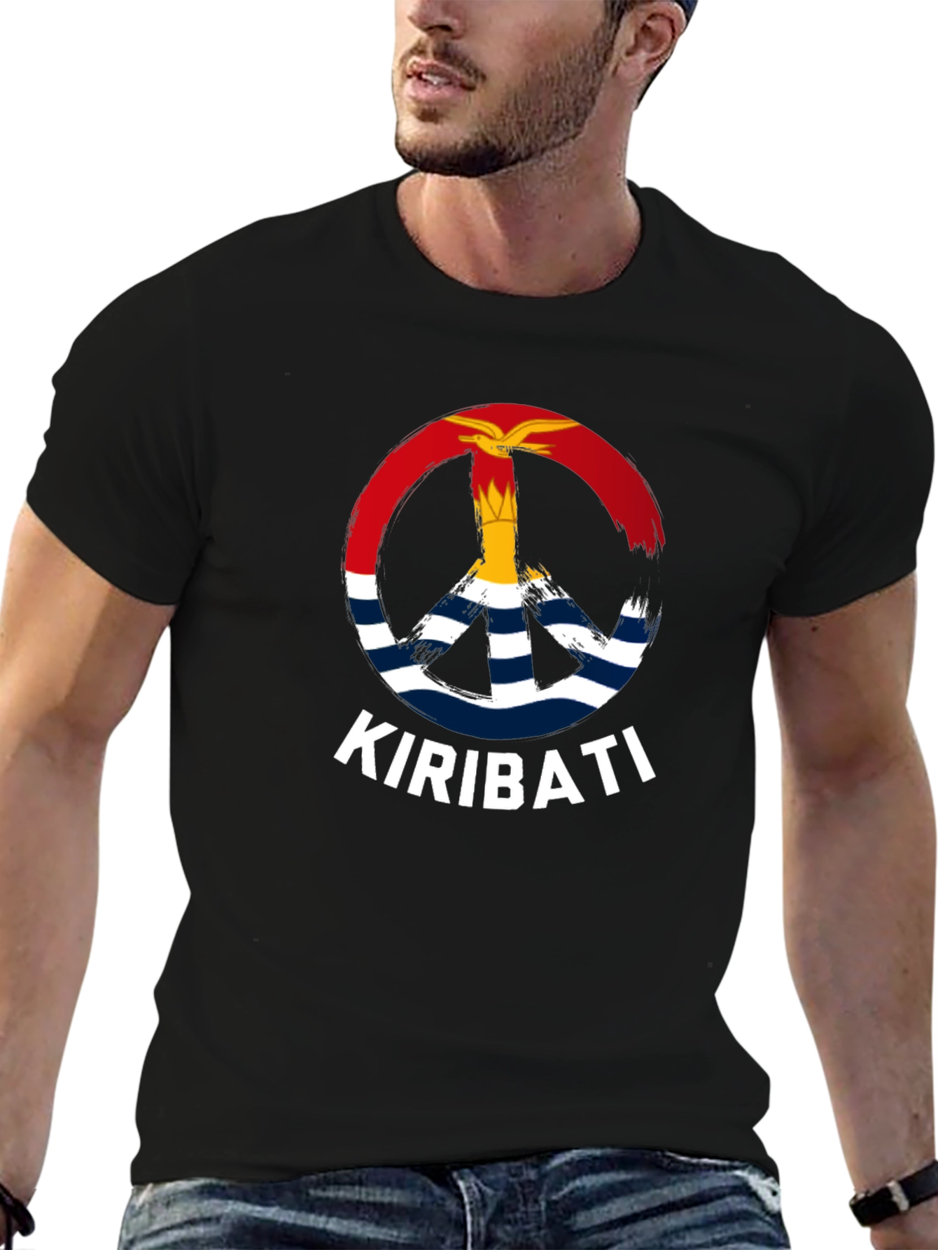 Kiribati Peace Sign T-Shirt - Island Nation Pride Tee