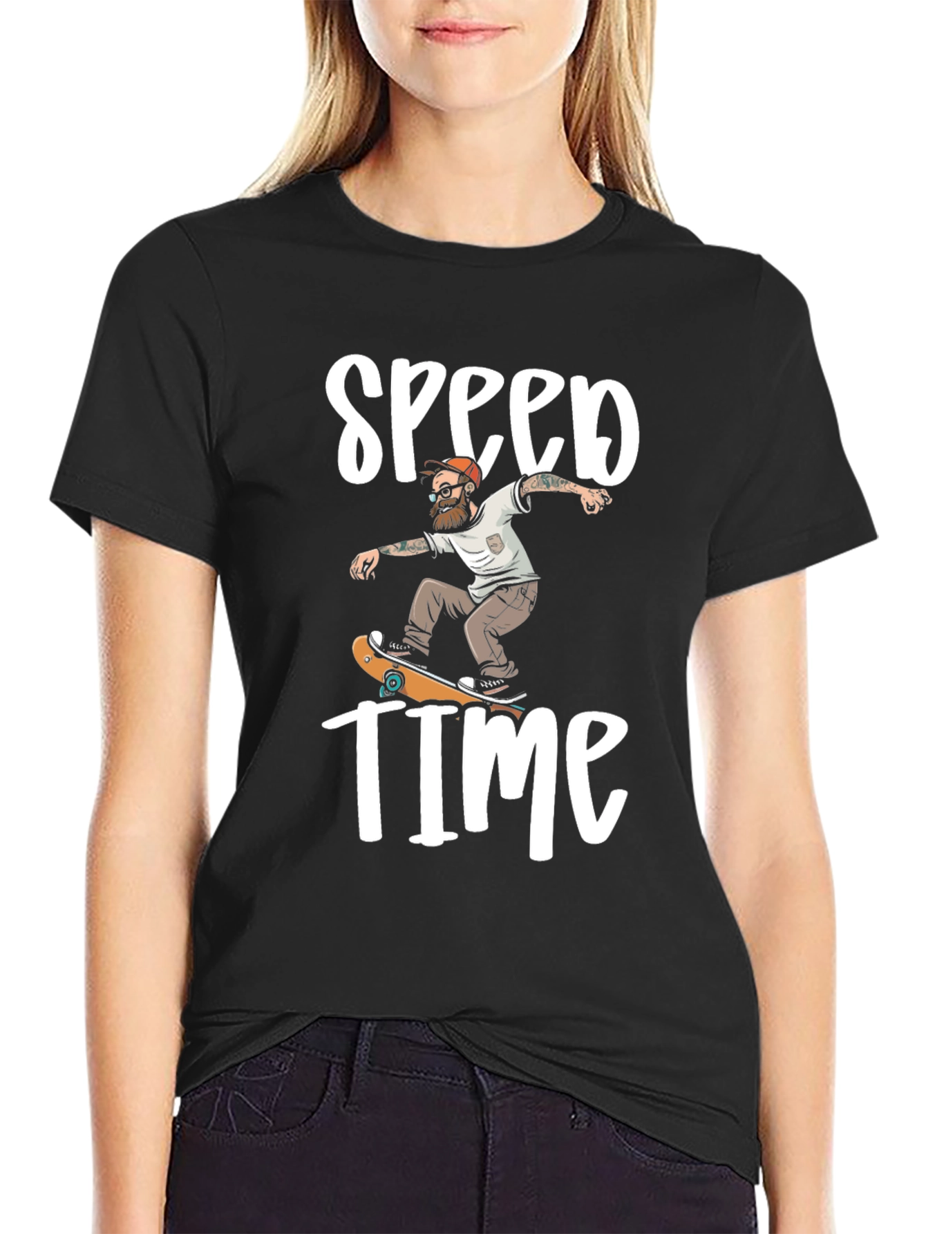 Speed Time Skater Graphic Tee