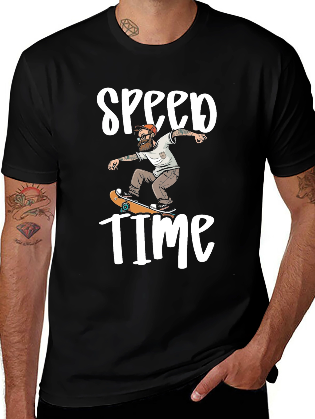 Speed Time Skater Graphic Tee