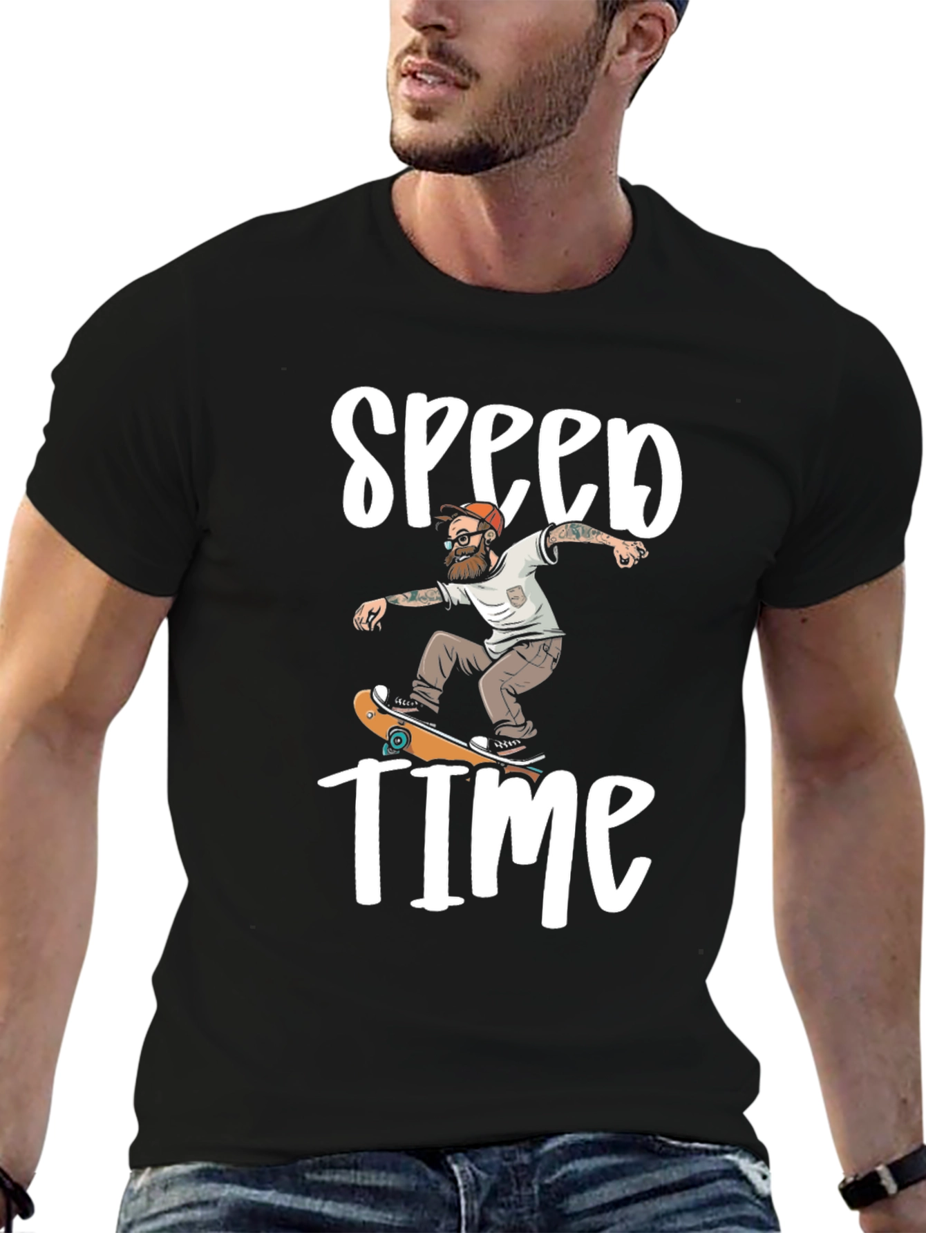 Speed Time Skater Graphic Tee