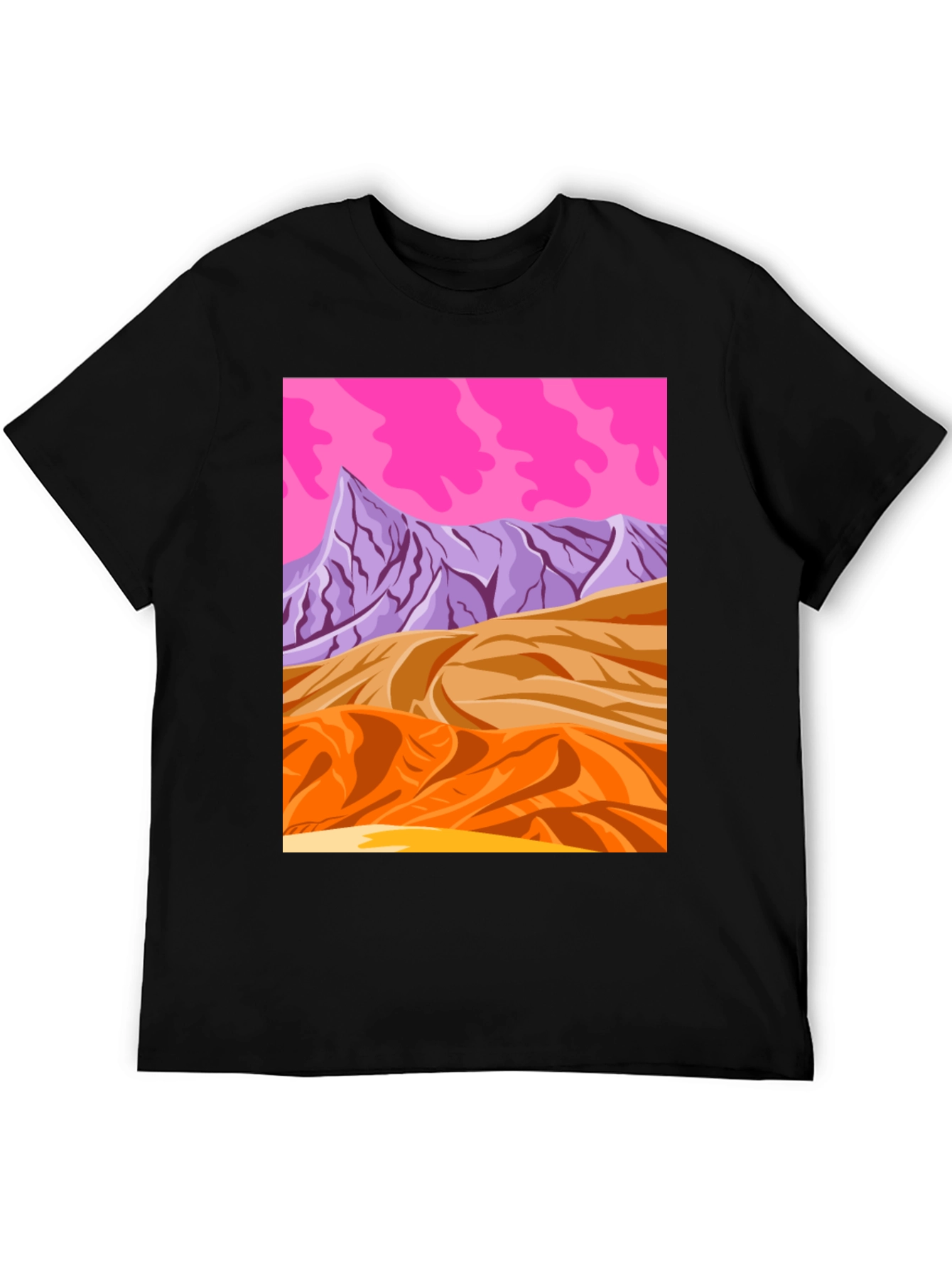 Vaporwave Desert T-Shirt - Retro Graphic Tee