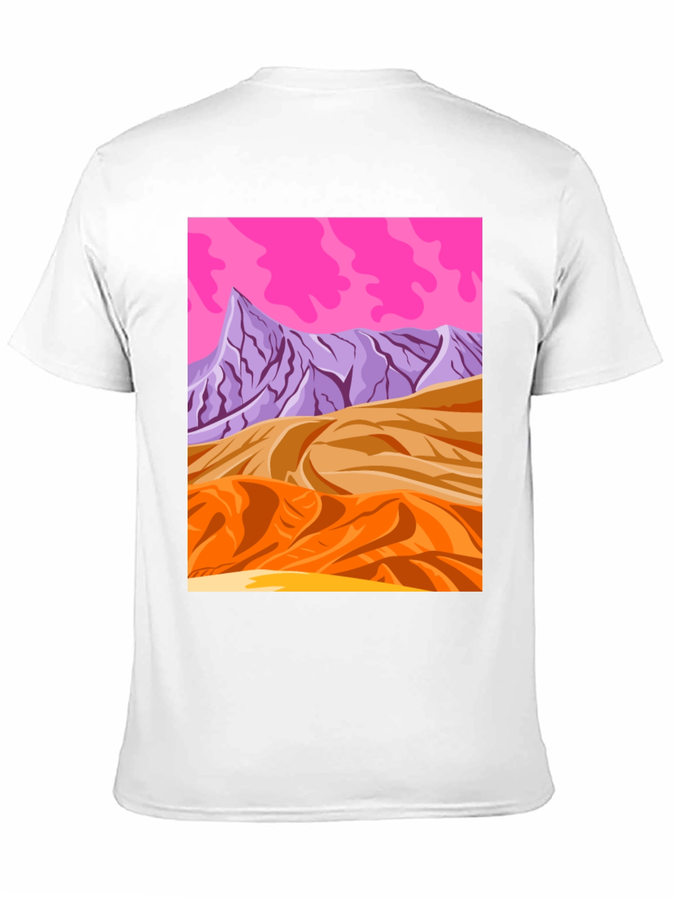 Vaporwave Desert T-Shirt - Retro Graphic Tee