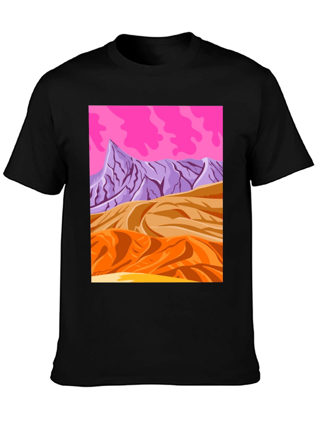 Vaporwave Desert T-Shirt - Retro Graphic Tee