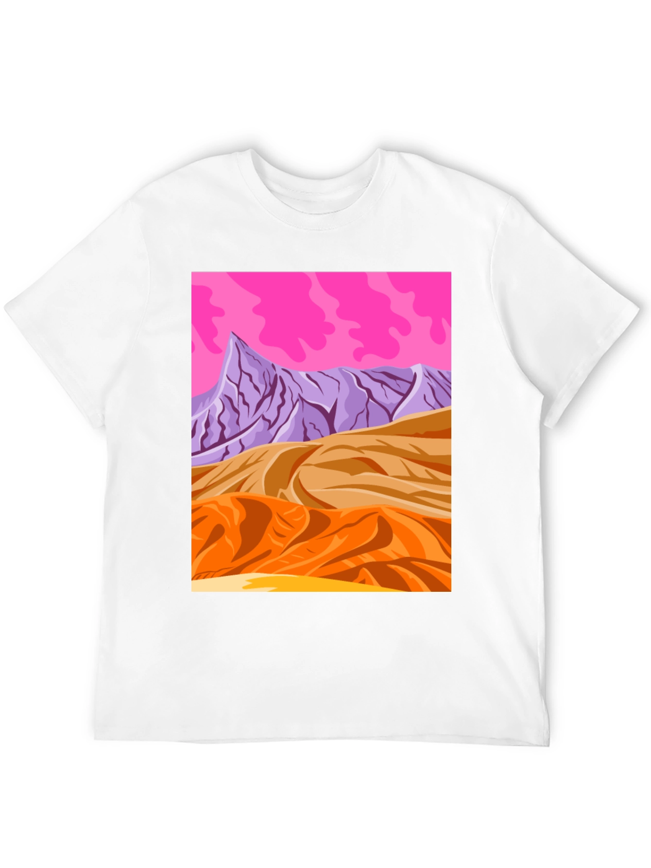 Vaporwave Desert T-Shirt - Retro Graphic Tee