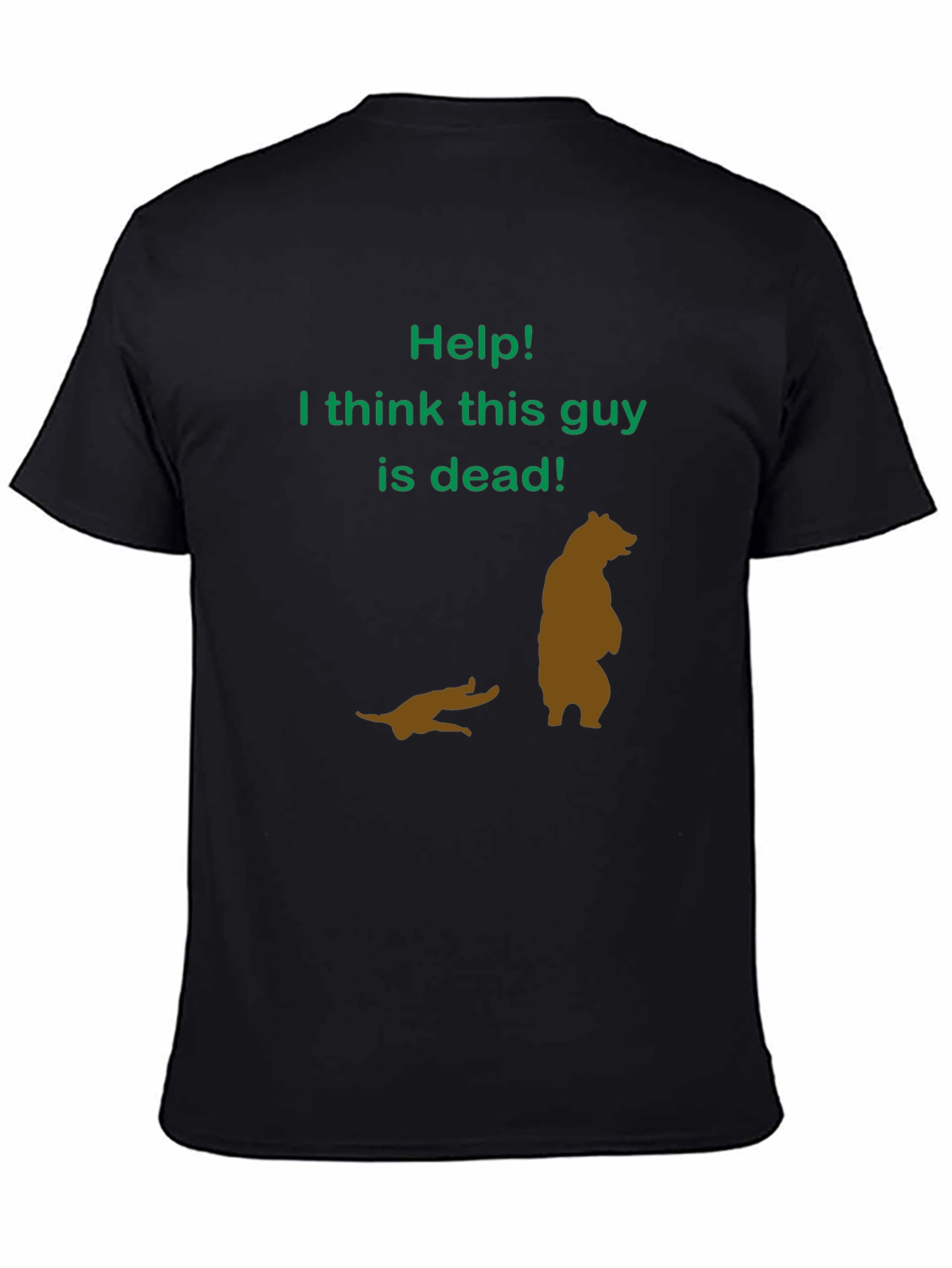 Help! Funny Bear T-Shirt
