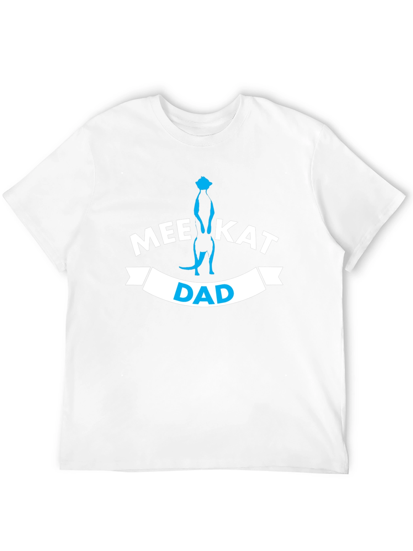 Meerkat Dad Graphic Tee - Novelty Mens T-Shirt
