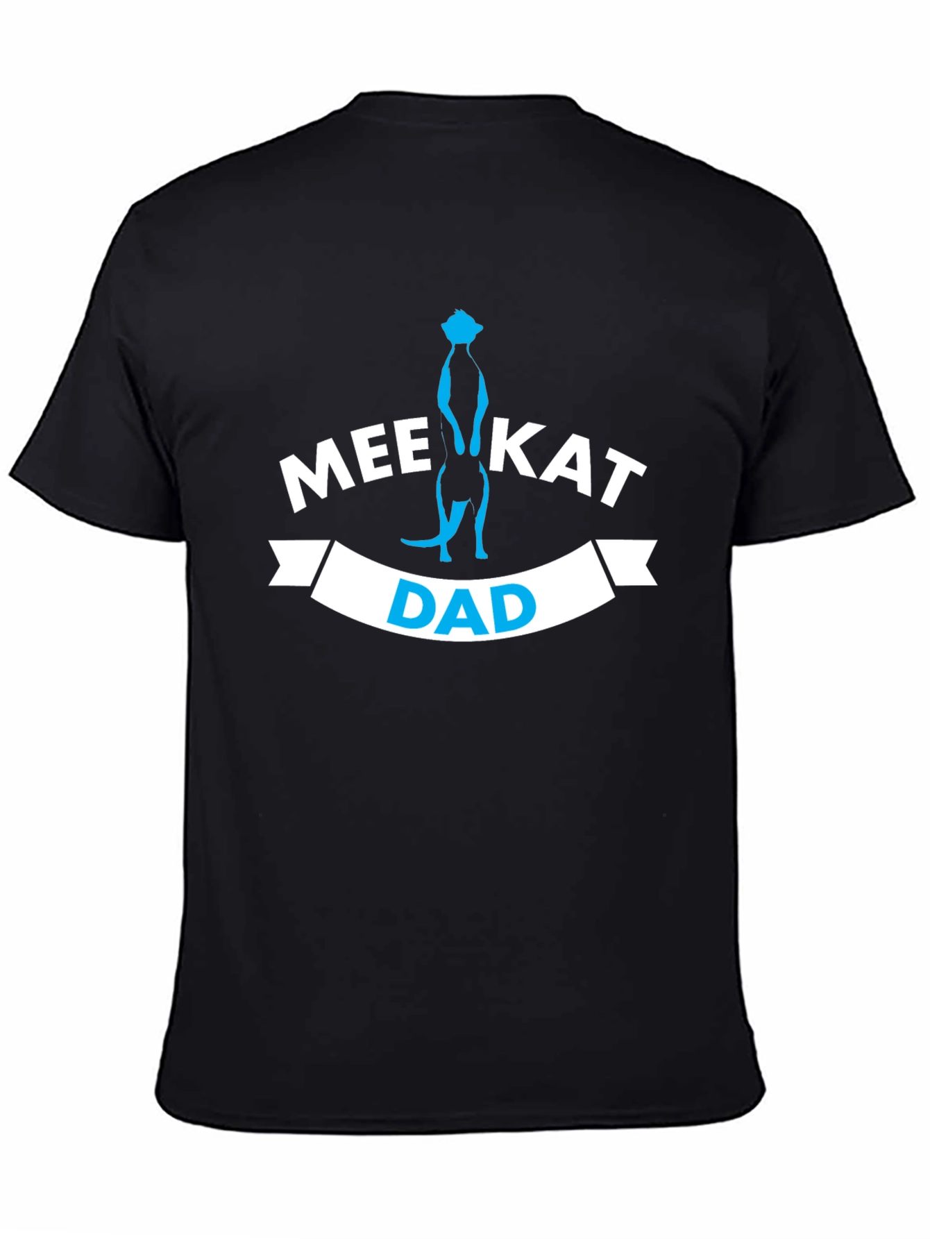 Meerkat Dad Graphic Tee - Novelty Mens T-Shirt