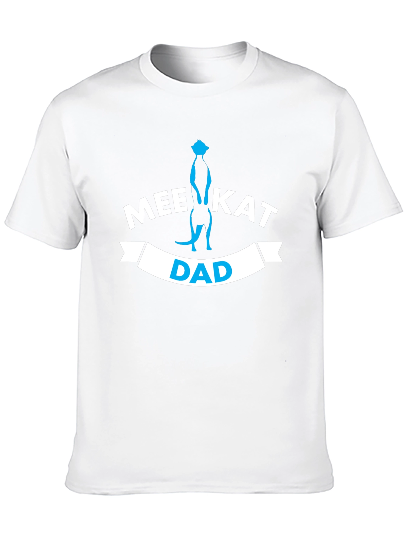 Meerkat Dad Graphic Tee - Novelty Mens T-Shirt
