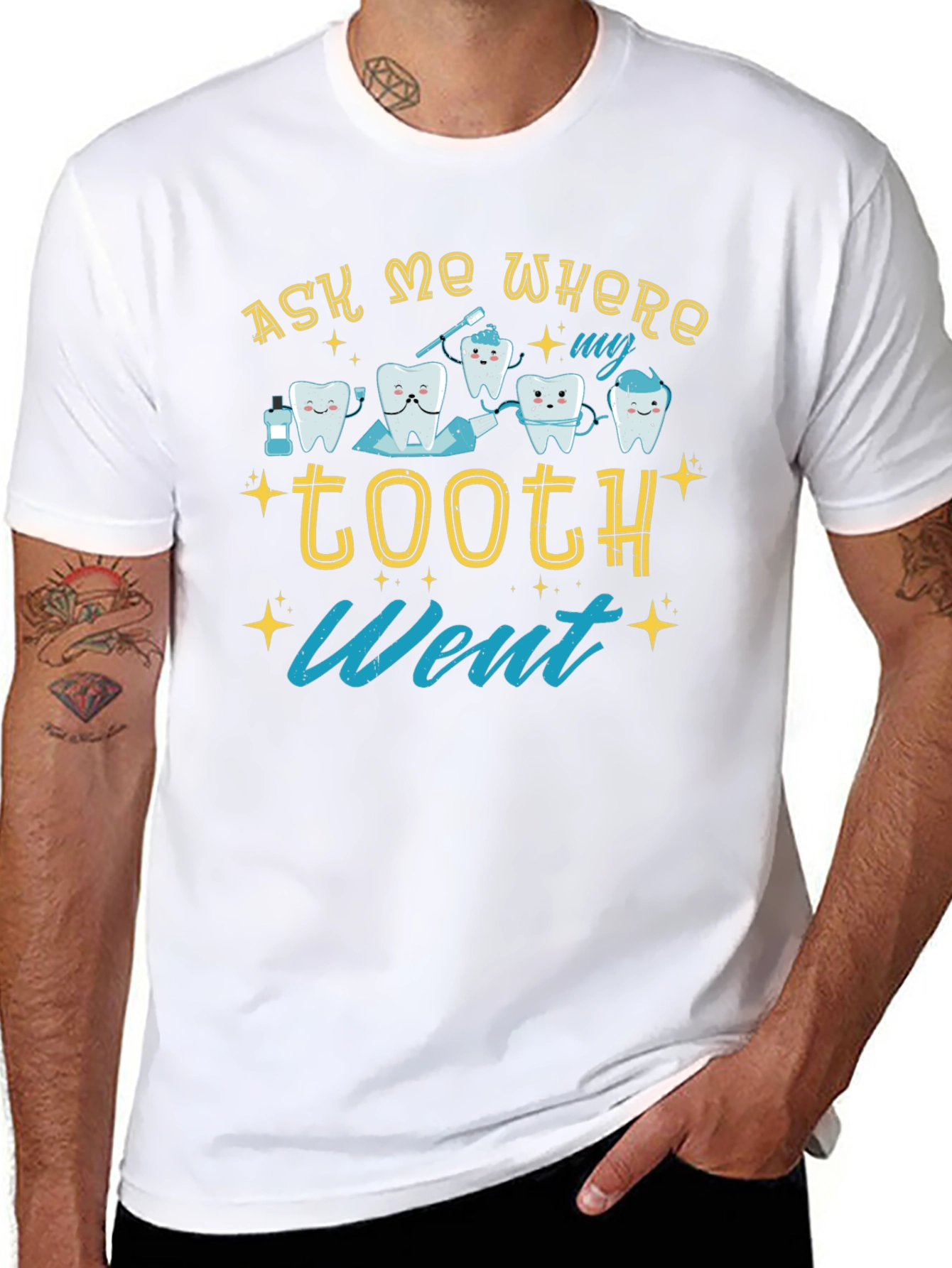 Ask Me Where My Tooth Went T-Shirt
