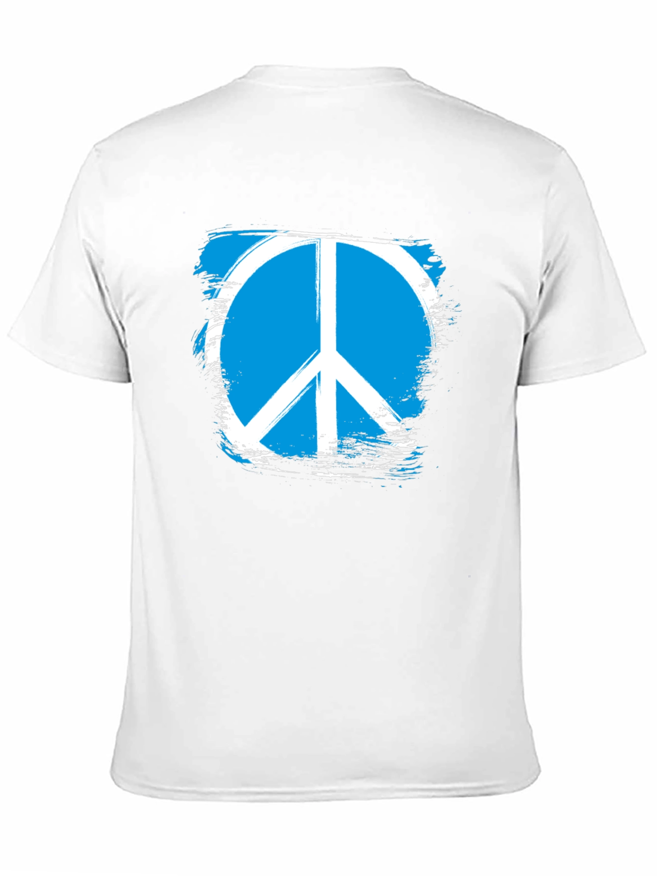 Peace Symbol Graphic Tee - Black