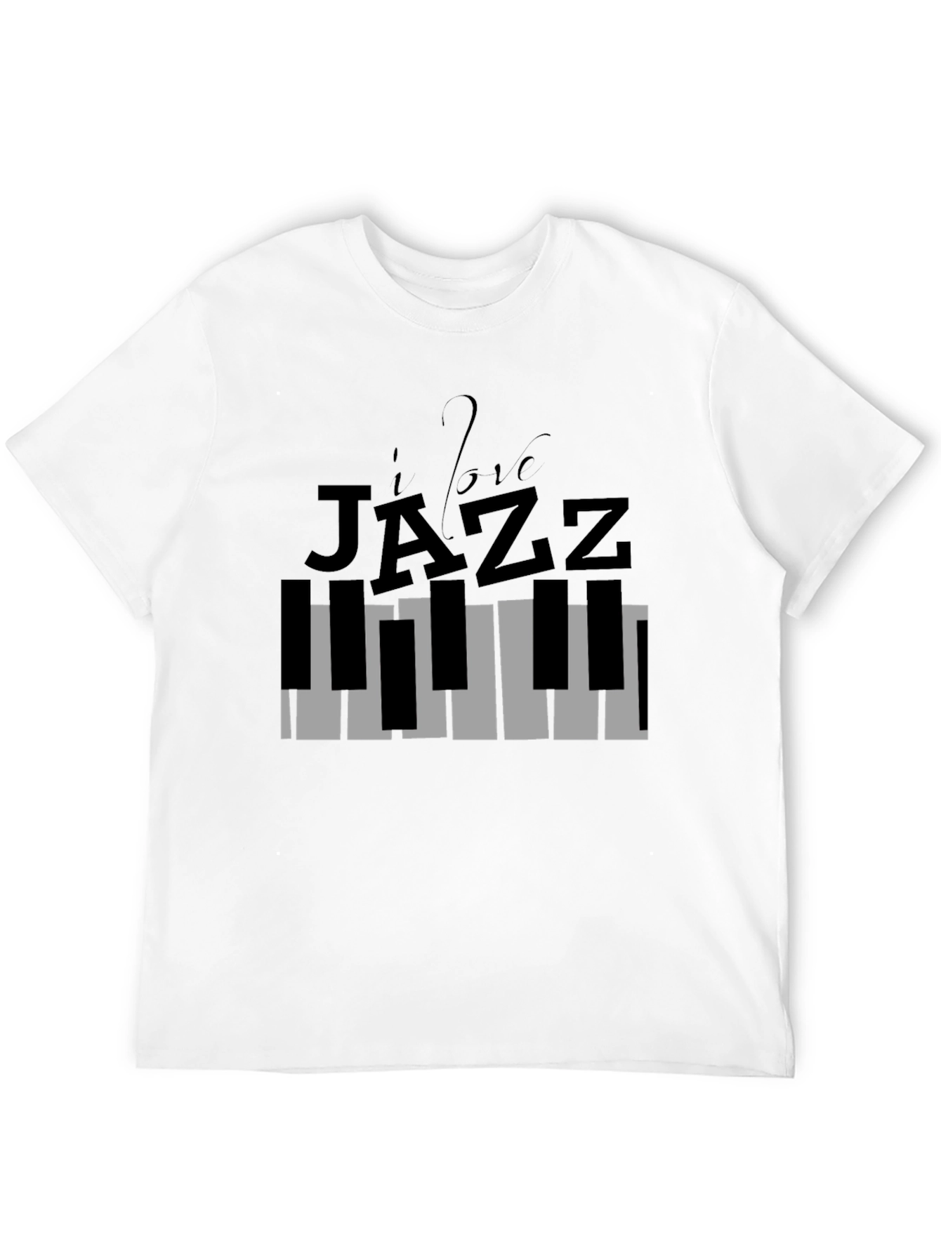 Jazz Piano T-Shirt - Music Lover Tee