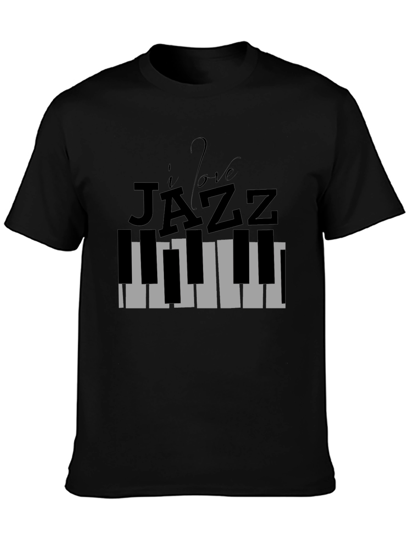 Jazz Piano T-Shirt - Music Lover Tee