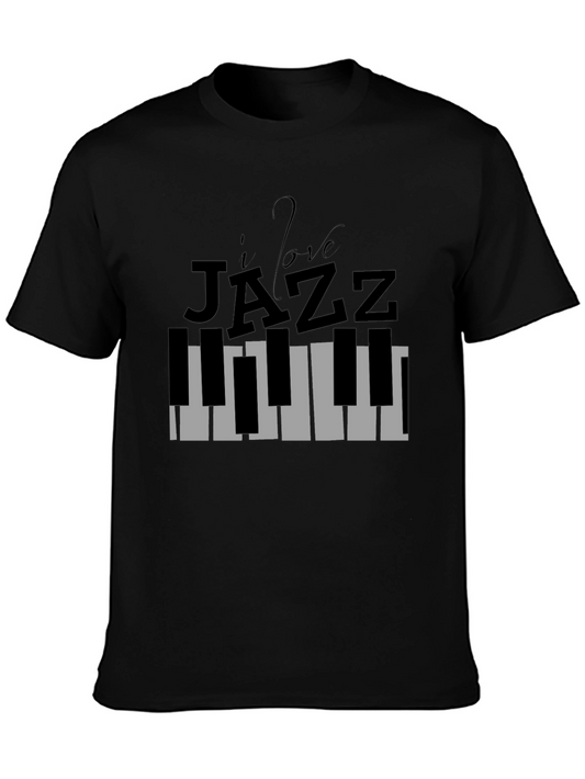 Jazz Piano T-Shirt - Music Lover Tee