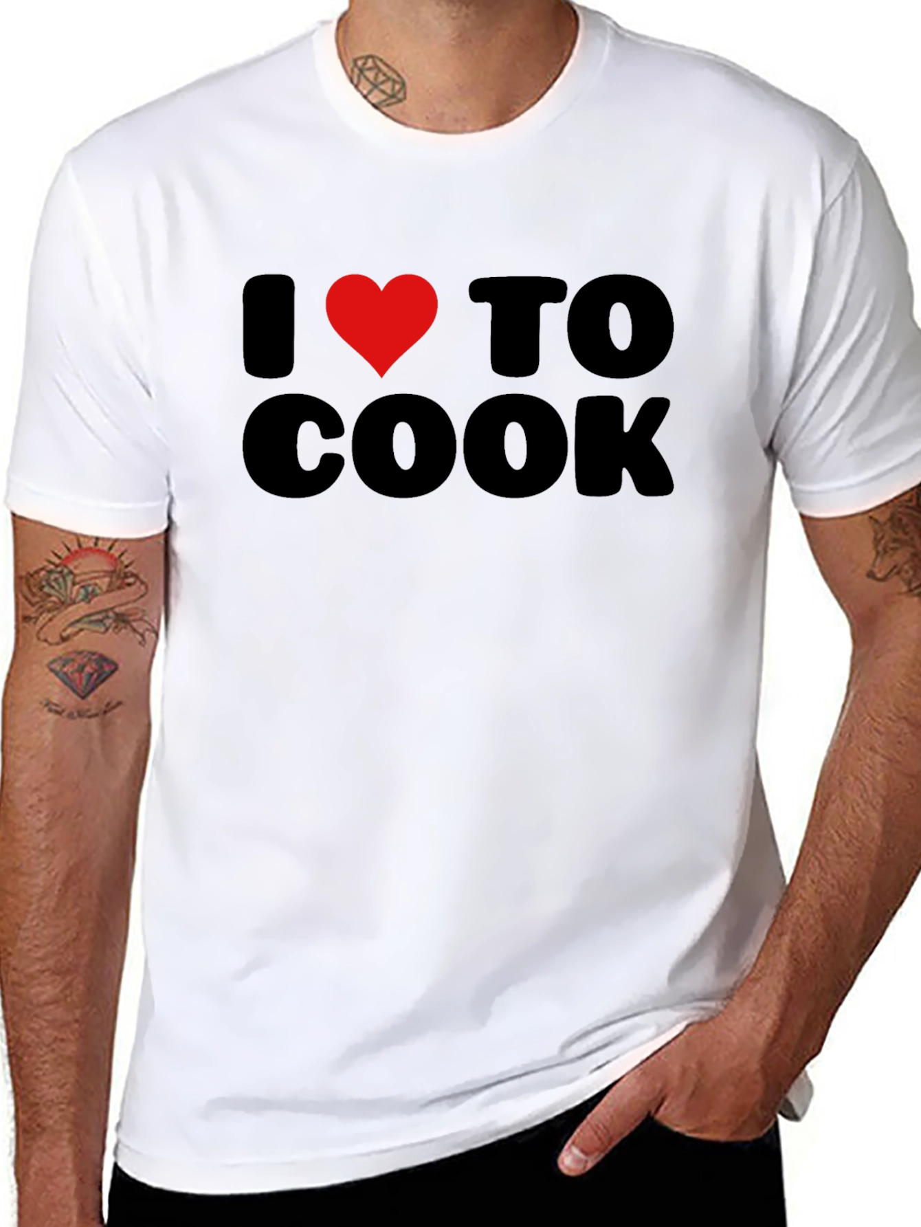 I Heart to Cook Graphic T-Shirt