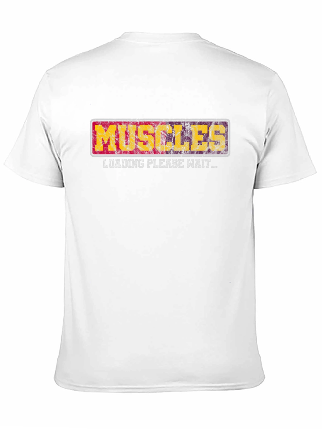 Muscles Loading Funny Graphic T-Shirt