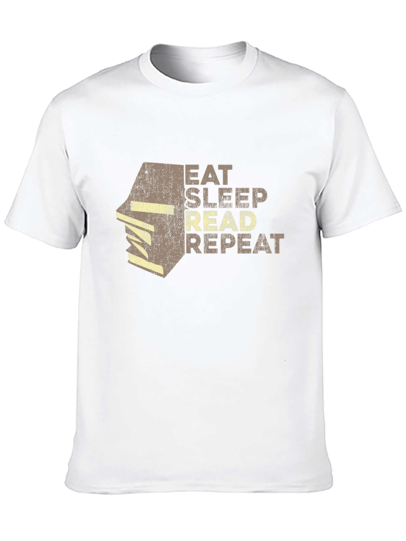Eat Sleep Read Repeat T-Shirt - Book Lover Tee