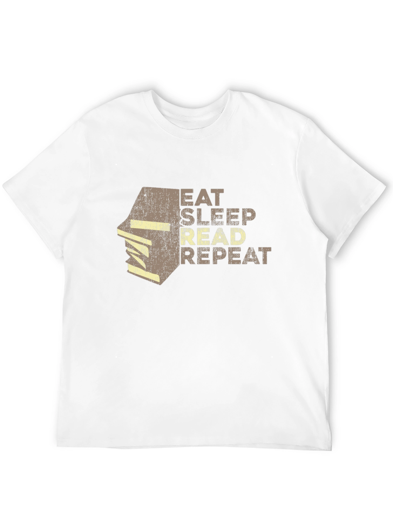 Eat Sleep Read Repeat T-Shirt - Book Lover Tee