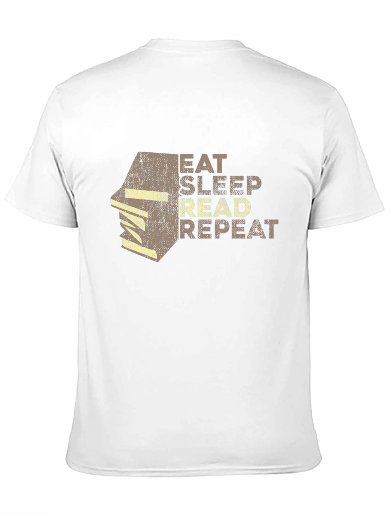 Eat Sleep Read Repeat T-Shirt - Book Lover Tee