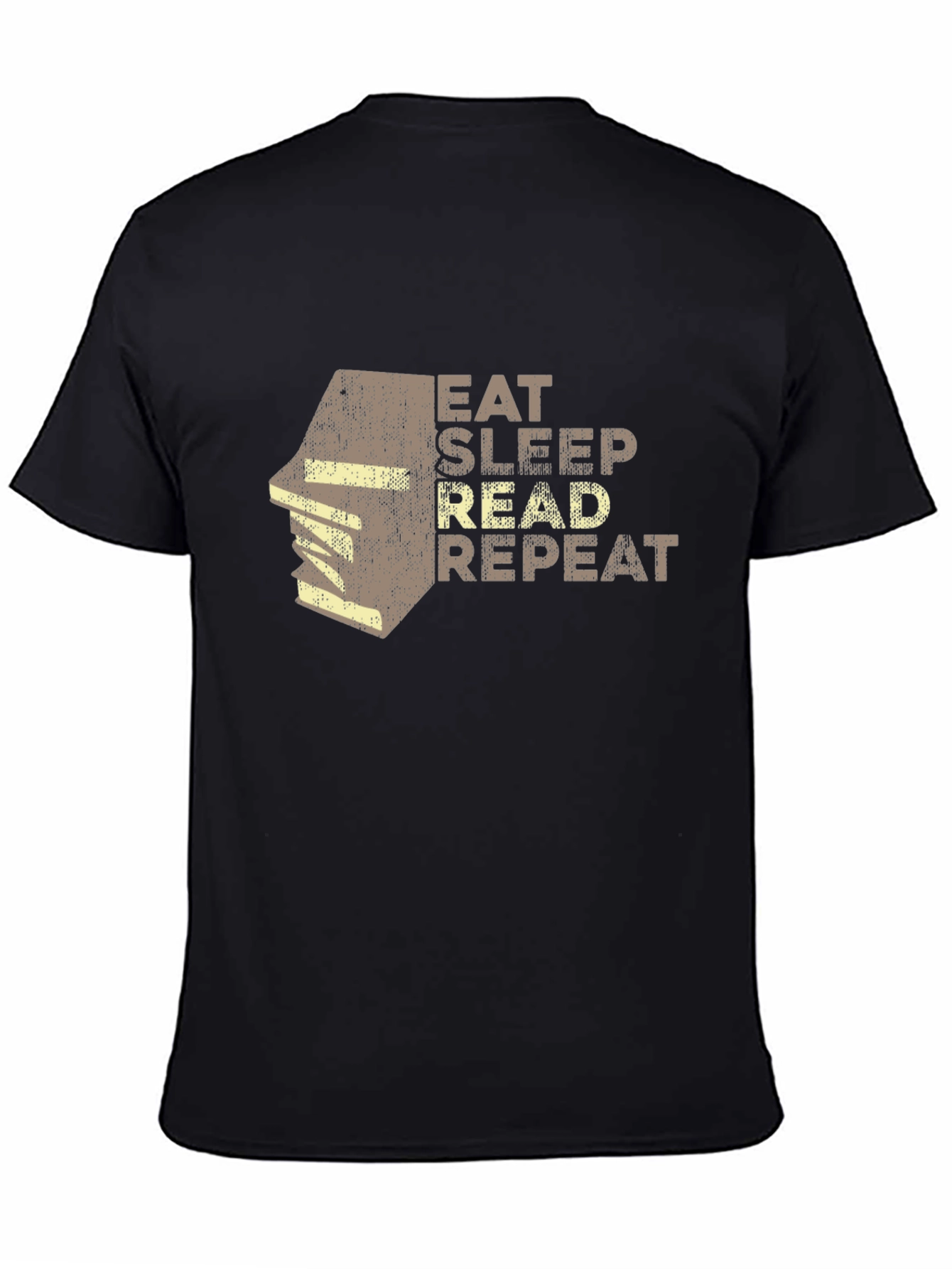 Eat Sleep Read Repeat T-Shirt - Book Lover Tee