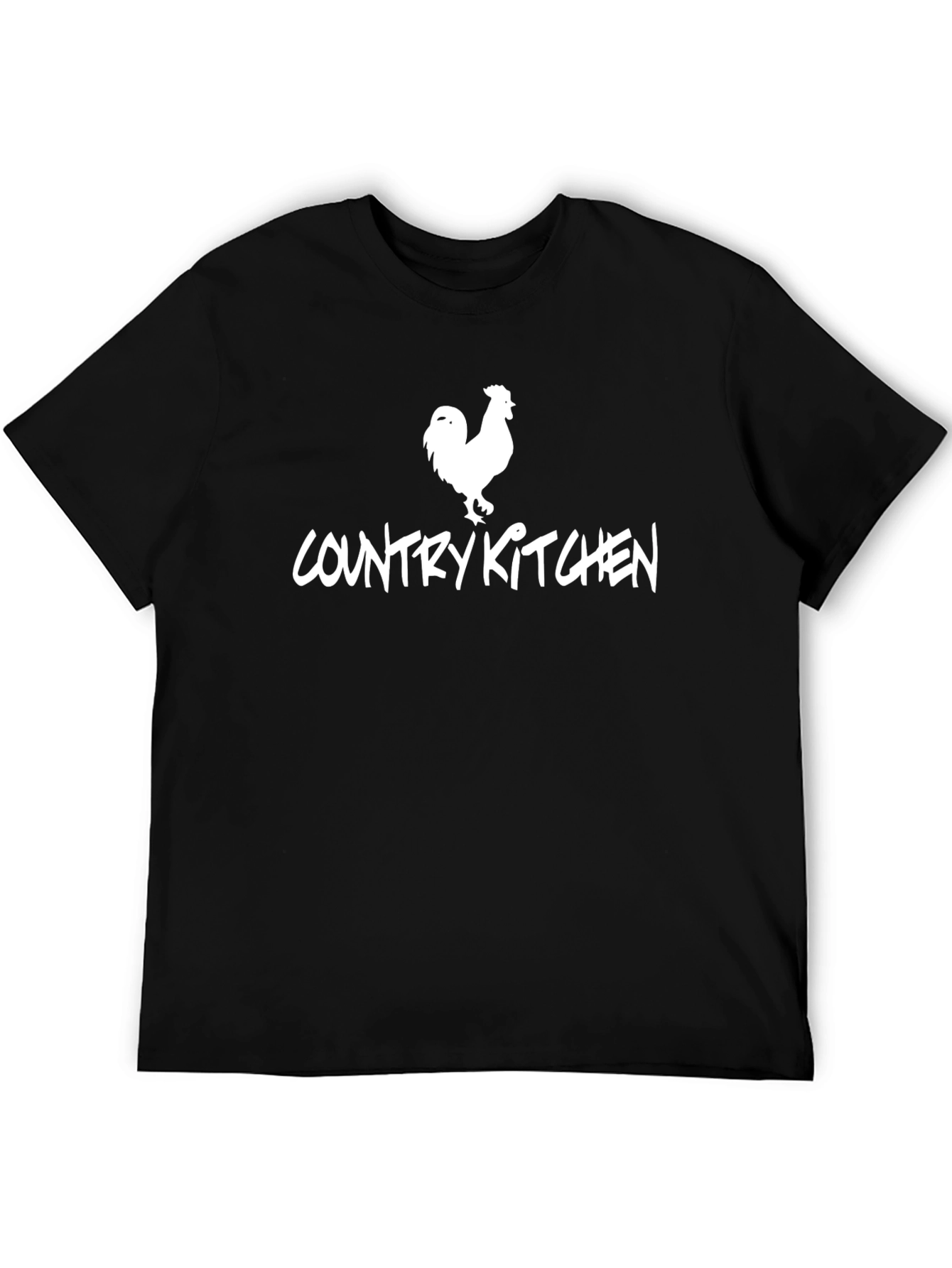 Country Kitchen Rooster Graphic T-Shirt