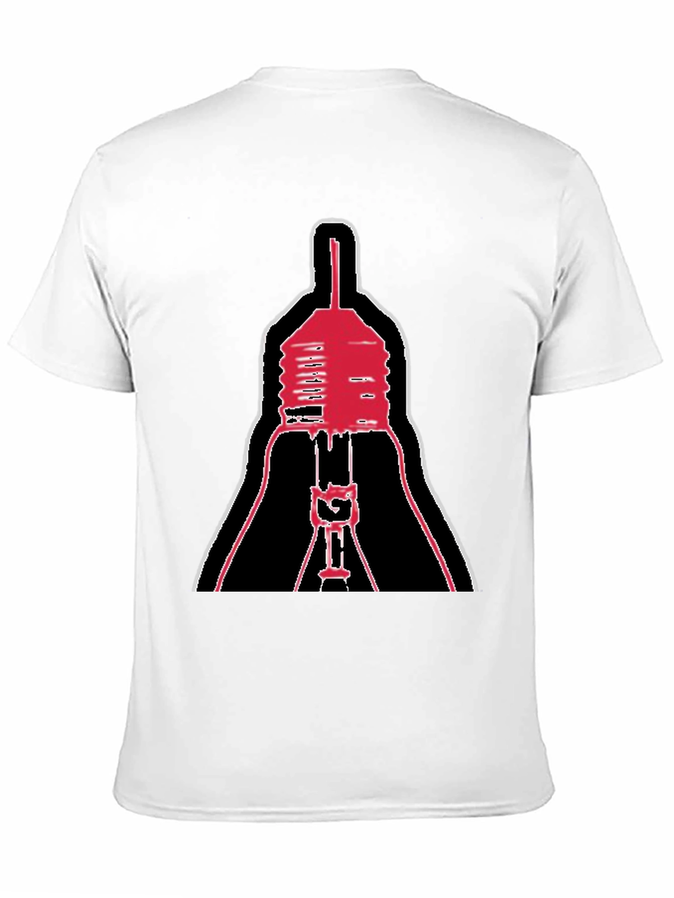 Abstract Lightbulb Graphic T-Shirt