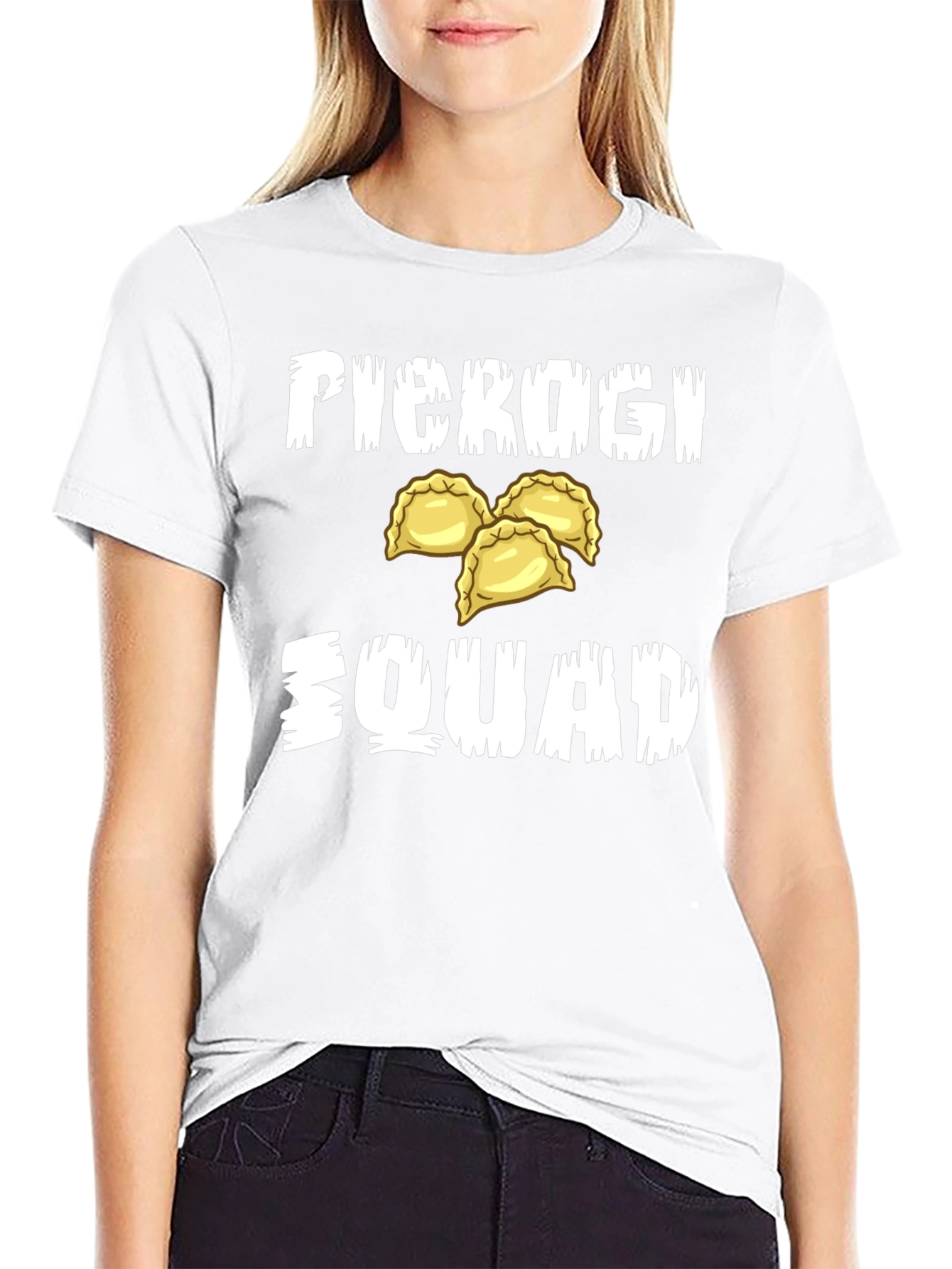 Pierogi Squad Black T-Shirt