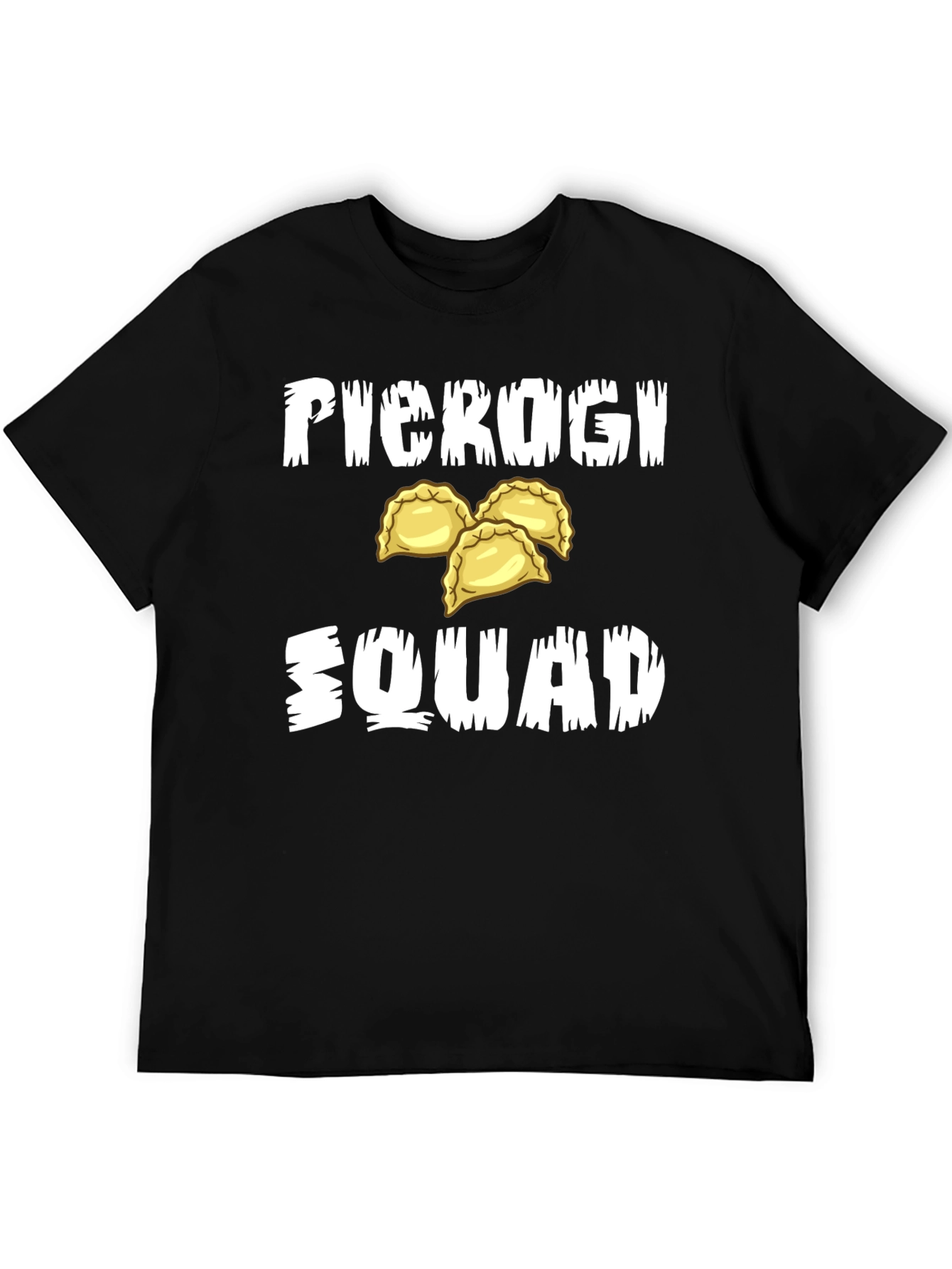 Pierogi Squad Black T-Shirt