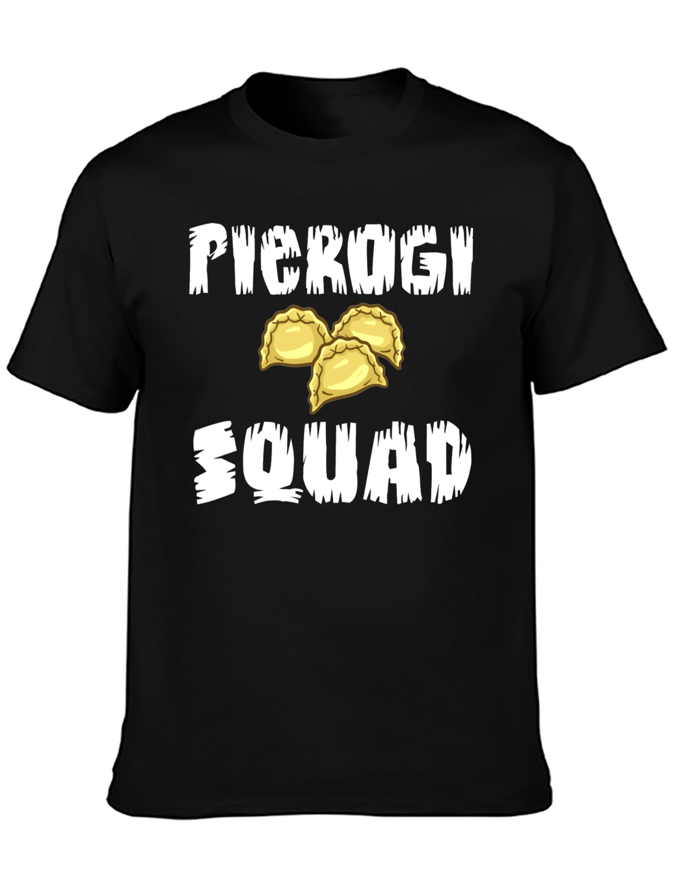 Pierogi Squad Black T-Shirt