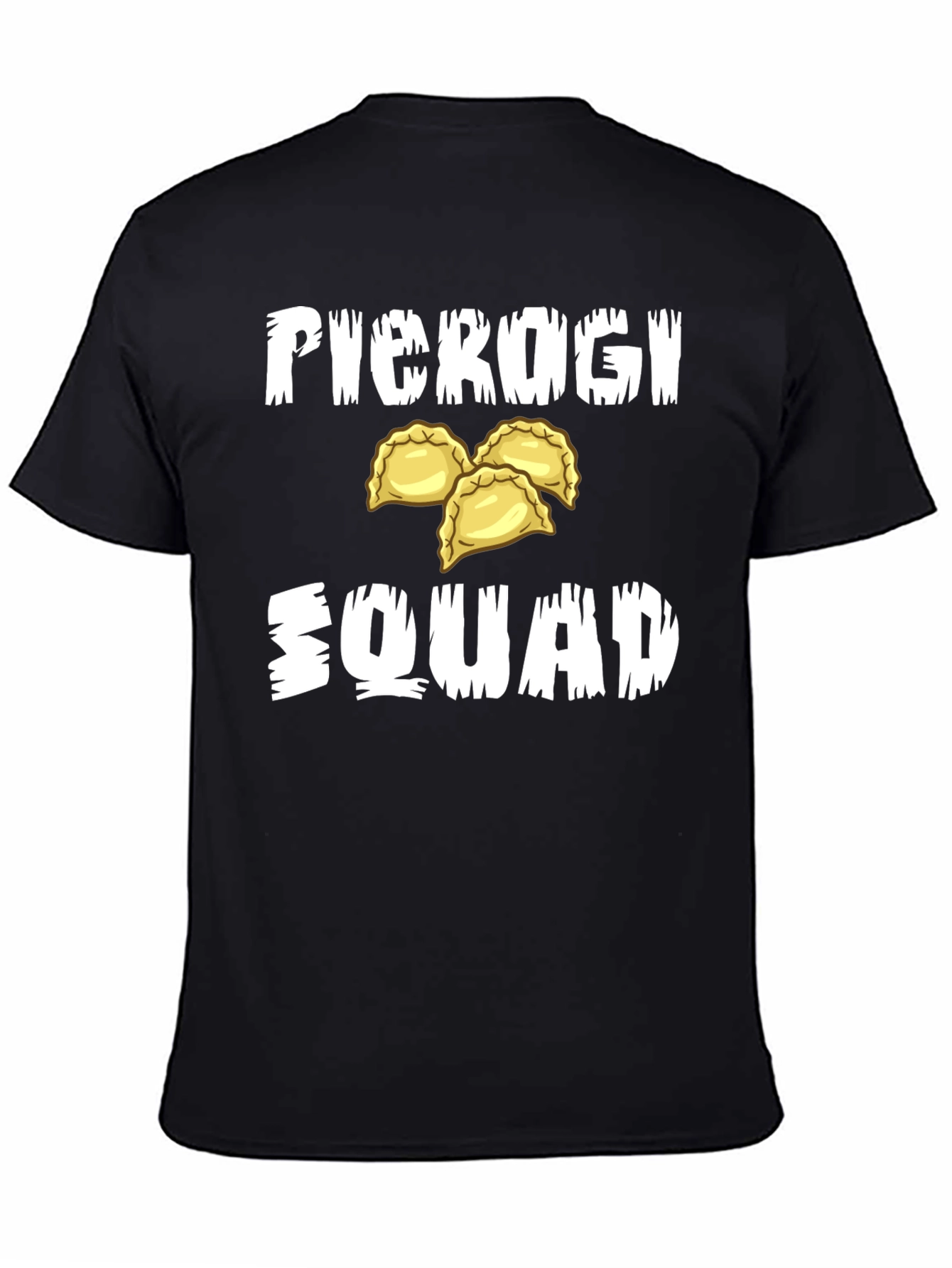 Pierogi Squad Black T-Shirt