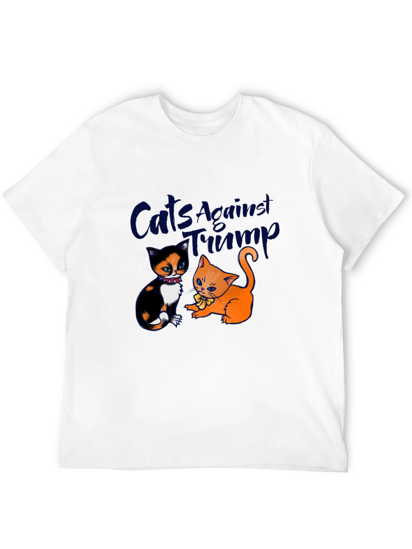 Cats Against Trump Novelty Graphic Tee