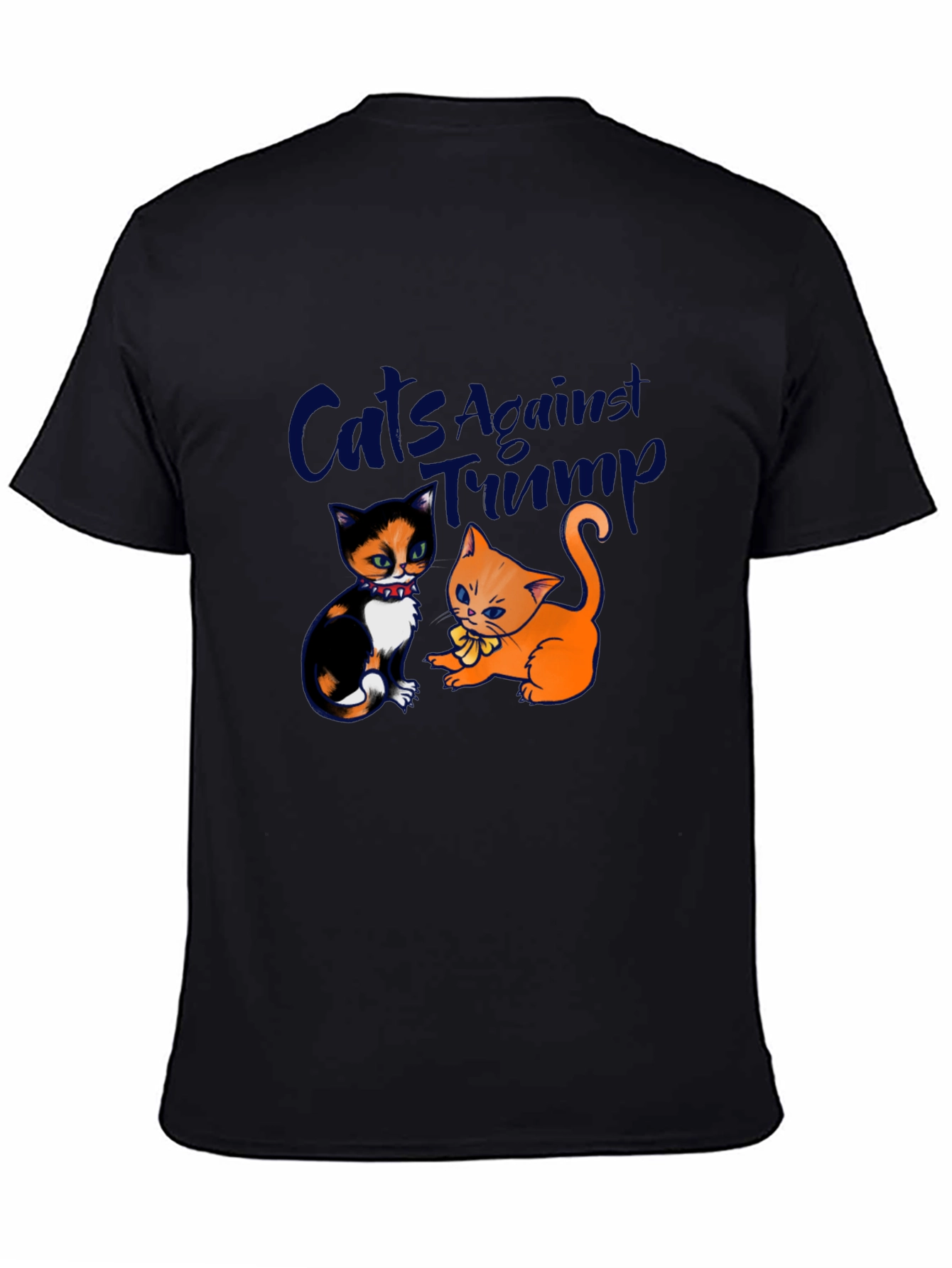 Cats Against Trump Novelty Graphic Tee