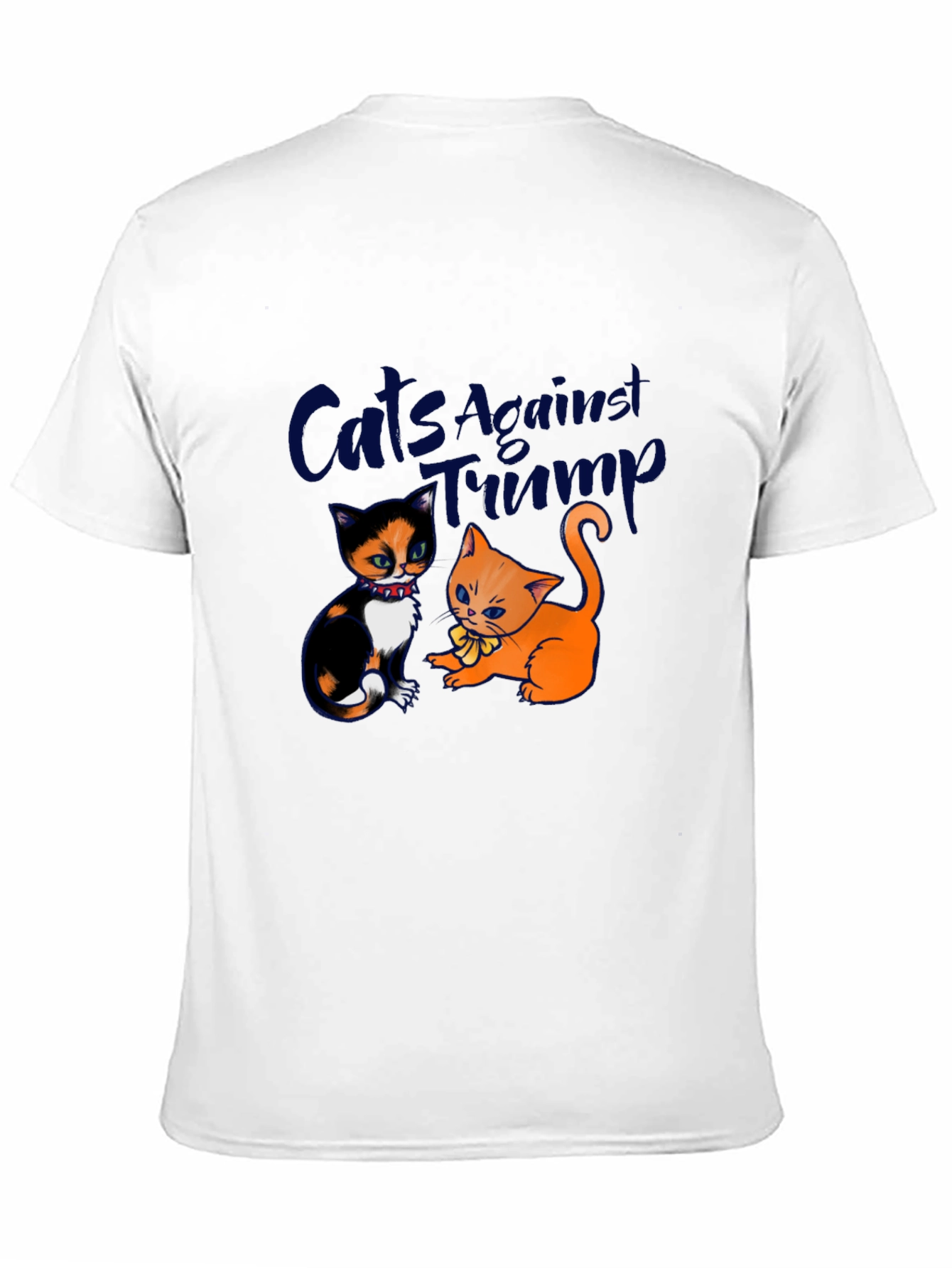 Cats Against Trump Novelty Graphic Tee