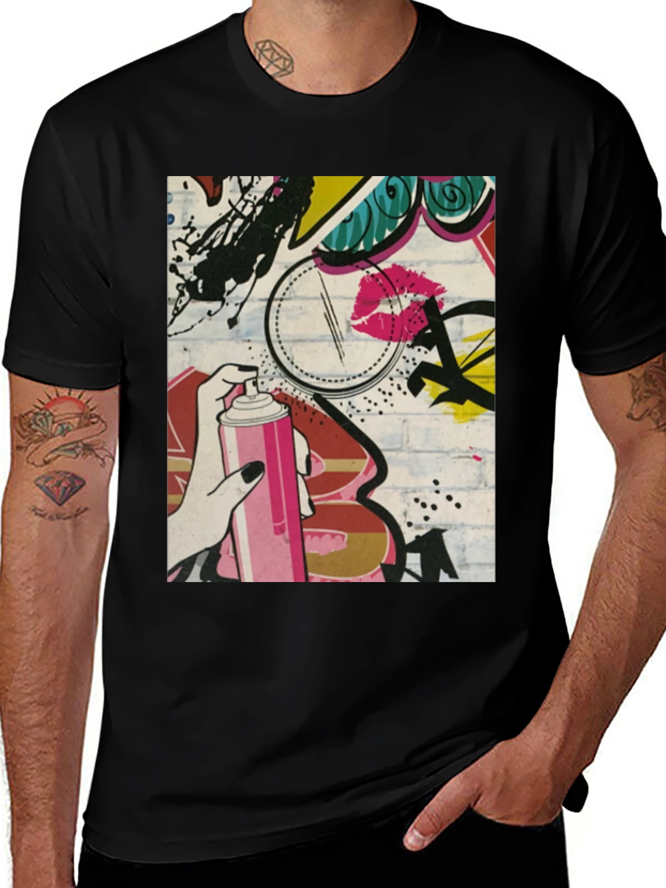 Graffiti Art T-Shirt - Urban Style Tee