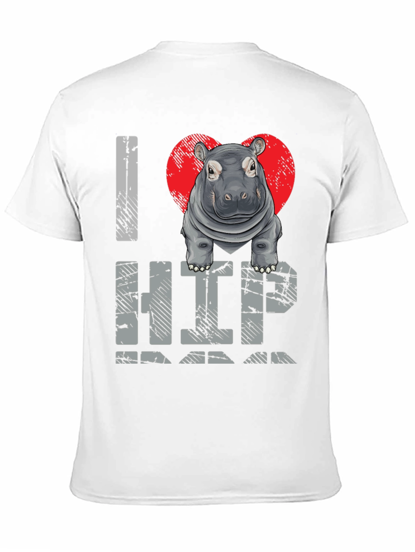 I Heart Hippo T-Shirt - Unisex Graphic Tee