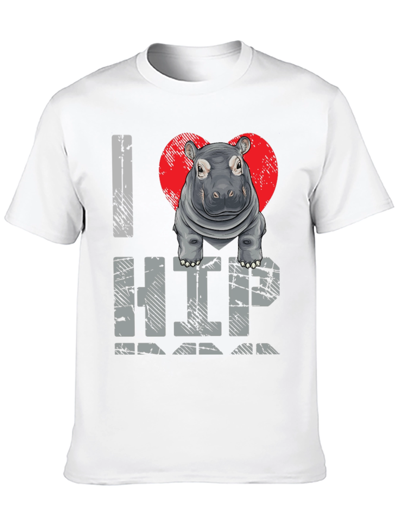 I Heart Hippo T-Shirt - Unisex Graphic Tee