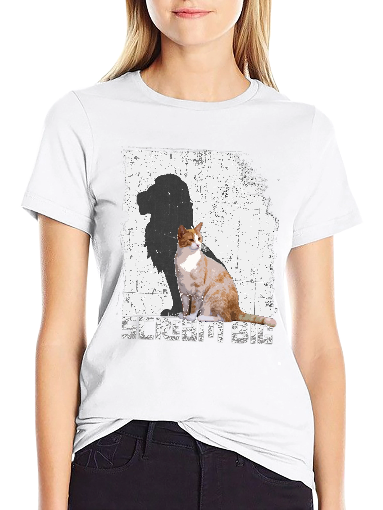 Scream Big Cat Lion T-Shirt