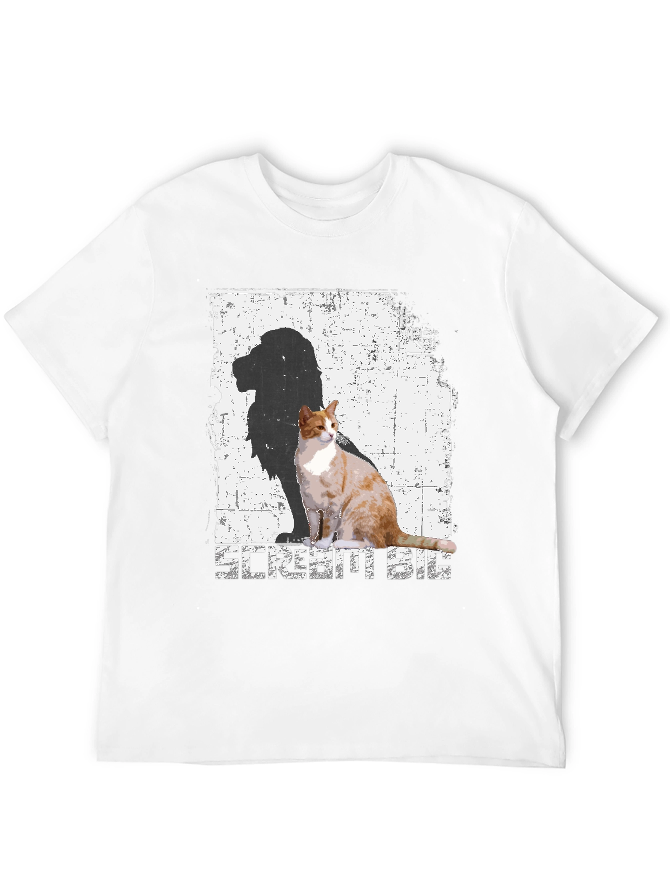 Scream Big Cat Lion T-Shirt