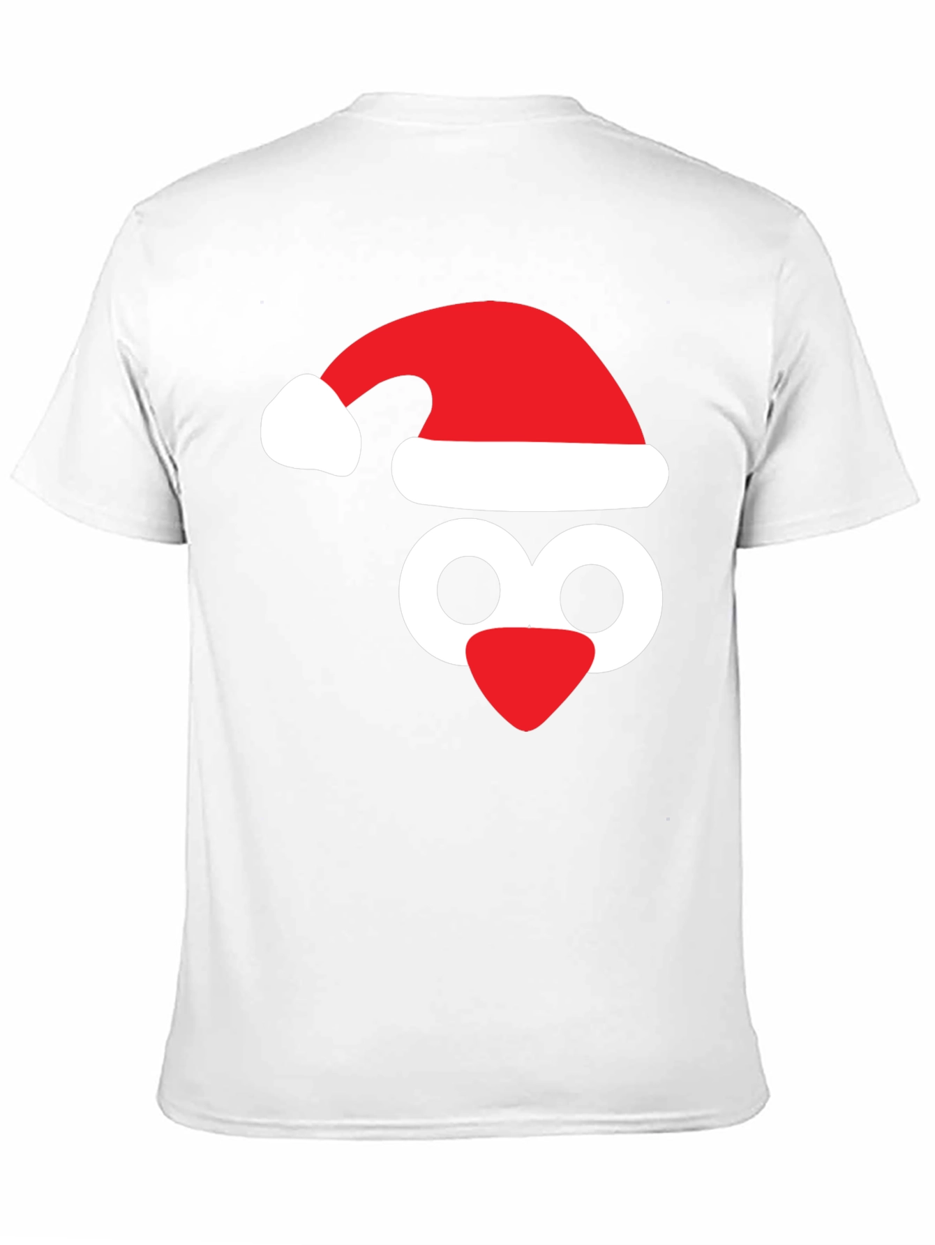 Festive Penguin Tee - Santa Hat Holiday Shirt