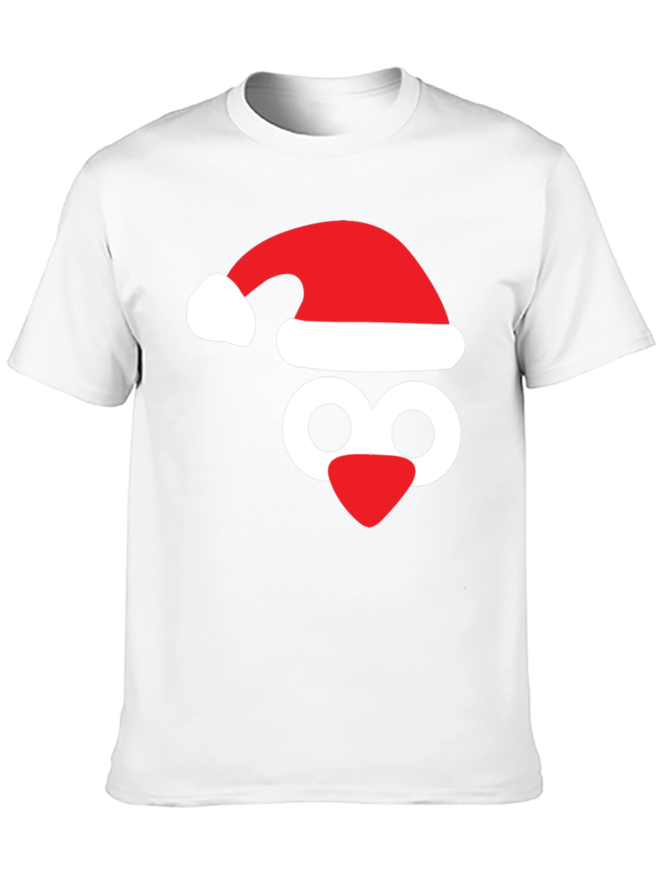 Festive Penguin Tee - Santa Hat Holiday Shirt