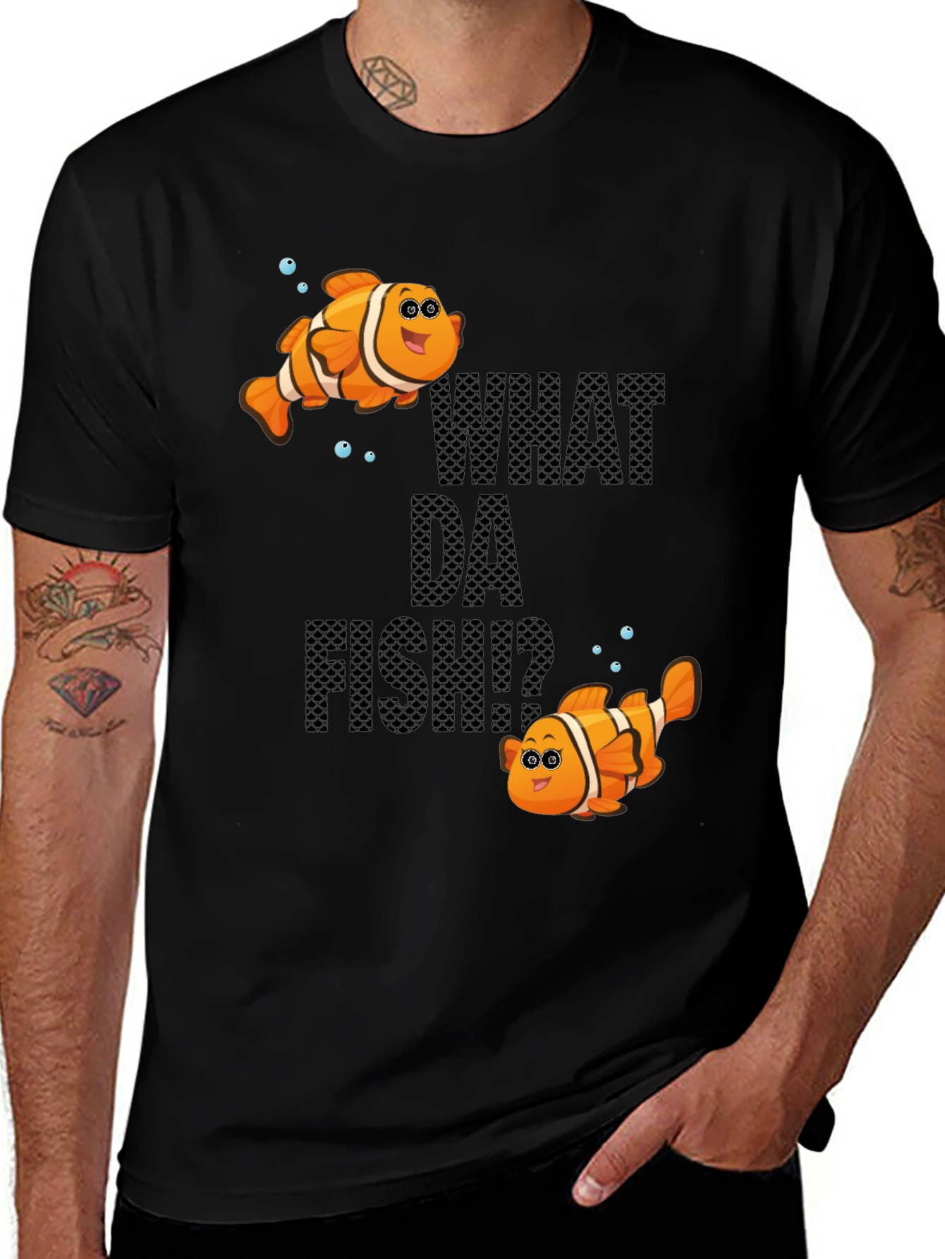 What Da Fish Graphic T-Shirt
