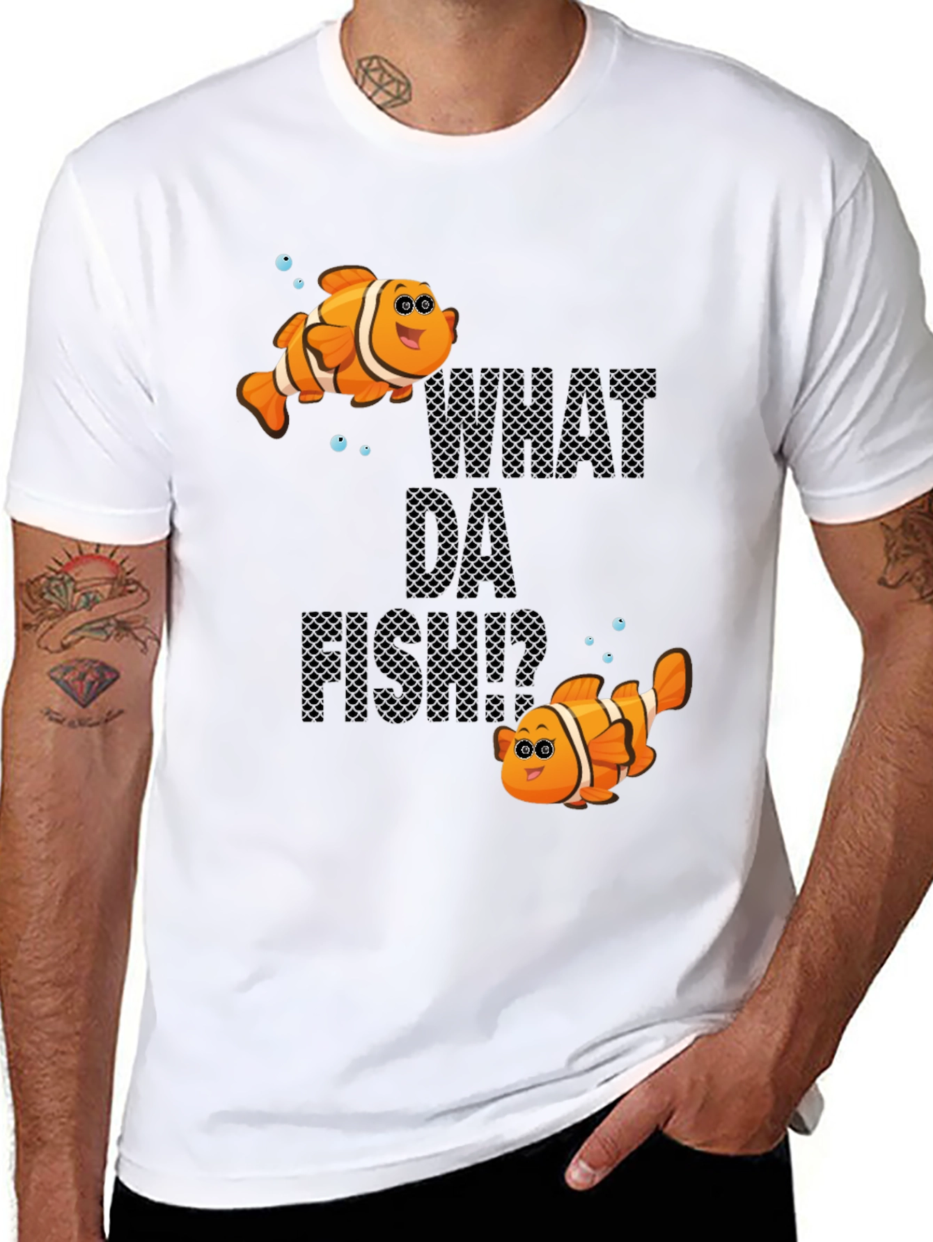What Da Fish Graphic T-Shirt