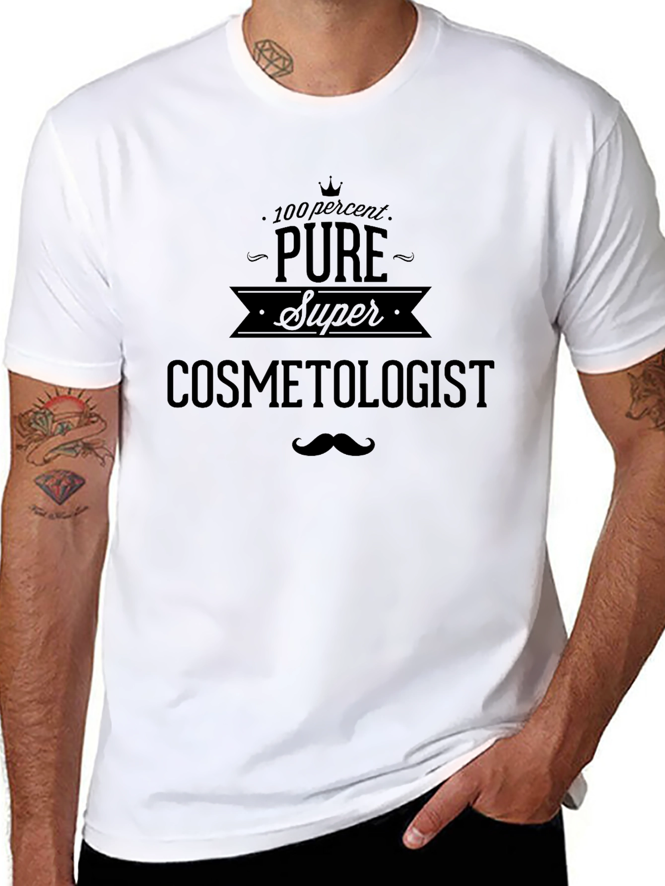 Pure Super Cosmetologist Graphic Tee