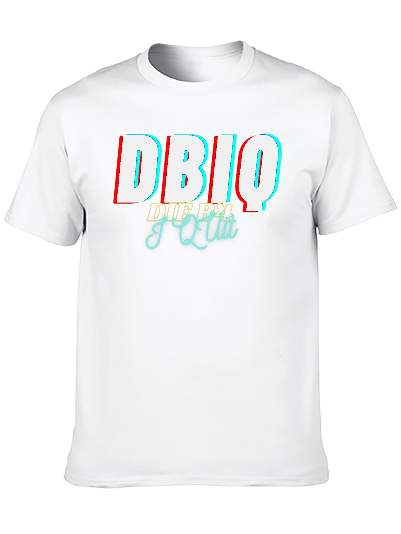 DBIQ I Quit Mens Graphic Tee - Black