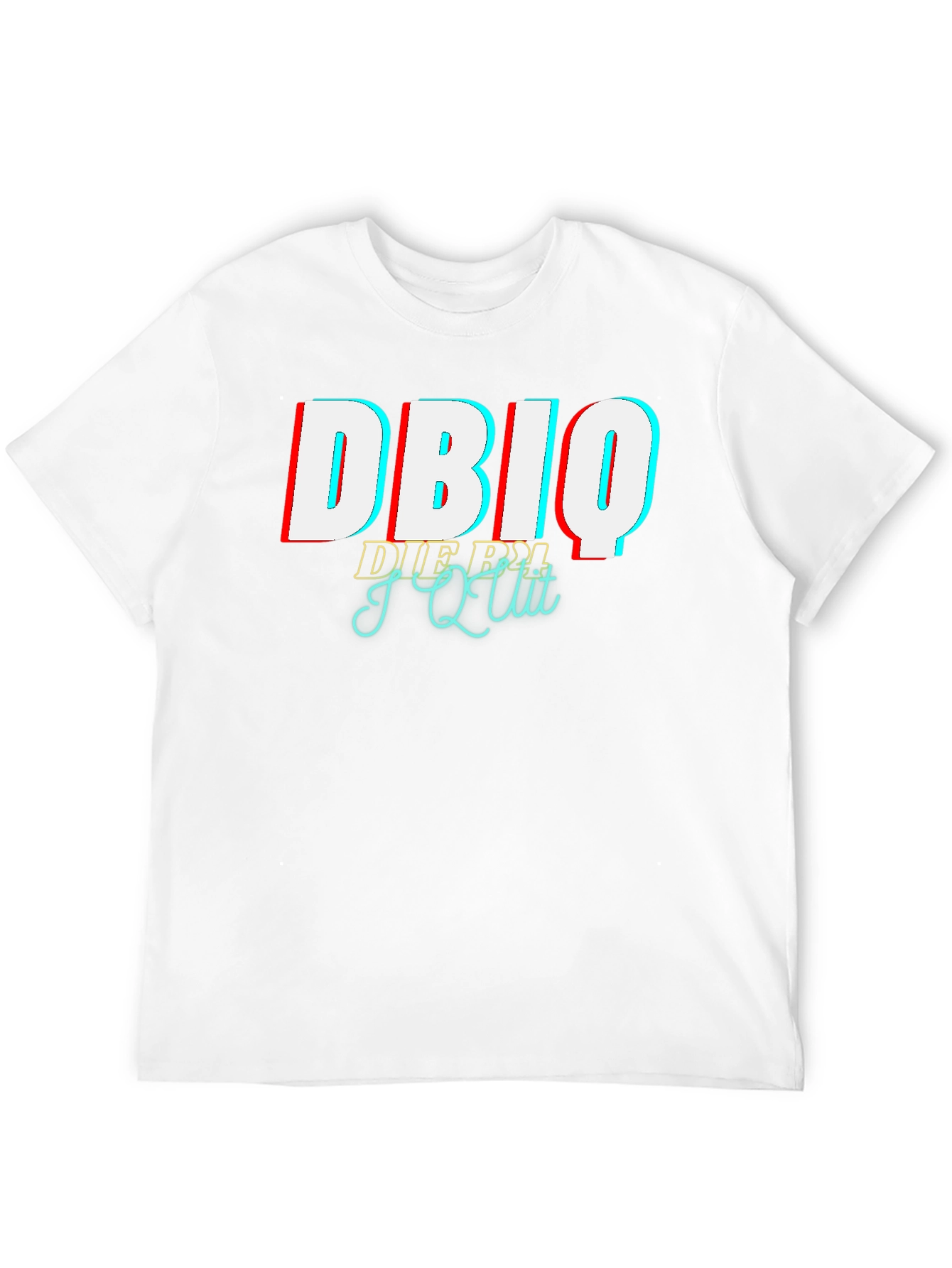 DBIQ I Quit Mens Graphic Tee - Black