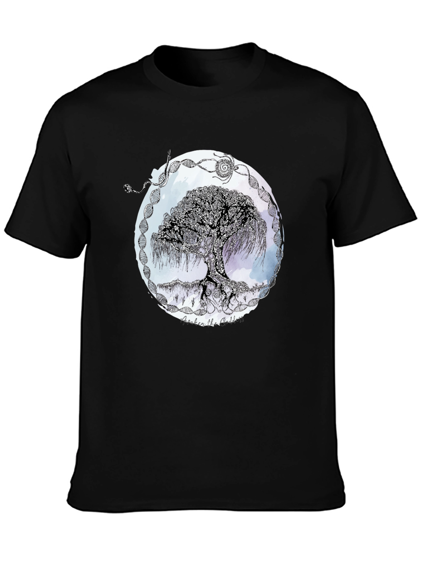 Tree of Life Graphic Tee - Unisex Black T-Shirt