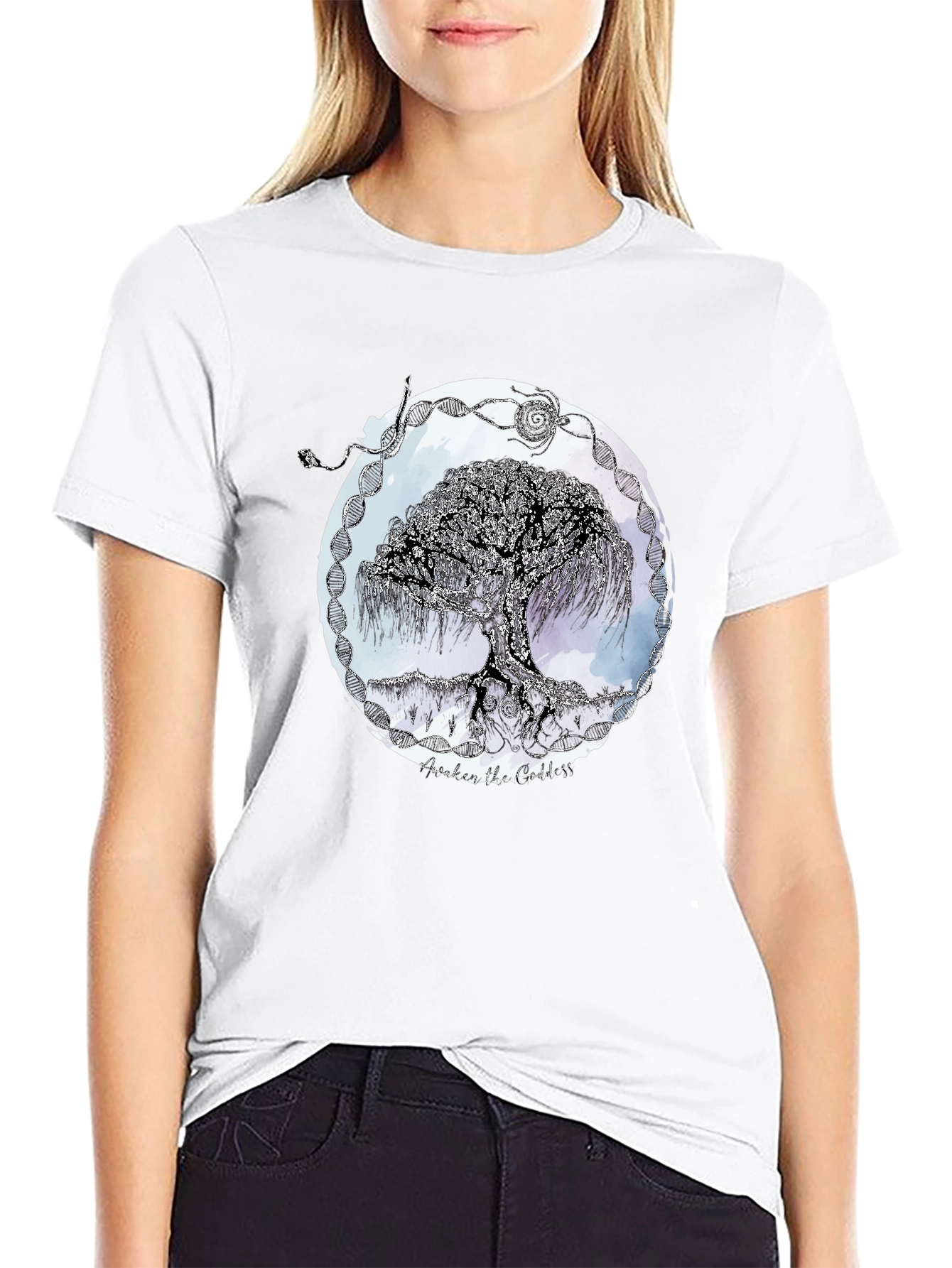 Tree of Life Graphic Tee - Unisex Black T-Shirt