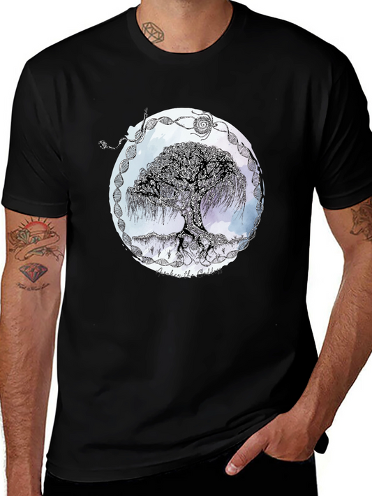 Tree of Life Graphic Tee - Unisex Black T-Shirt