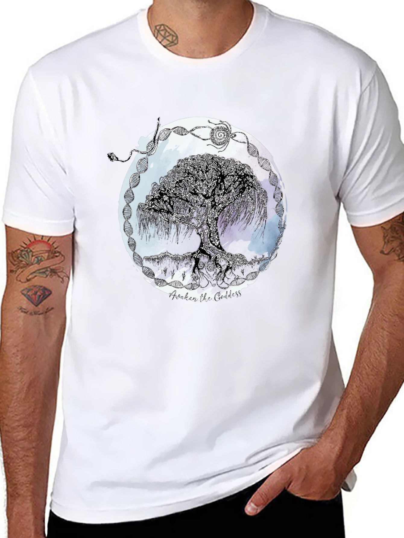 Tree of Life Graphic Tee - Unisex Black T-Shirt