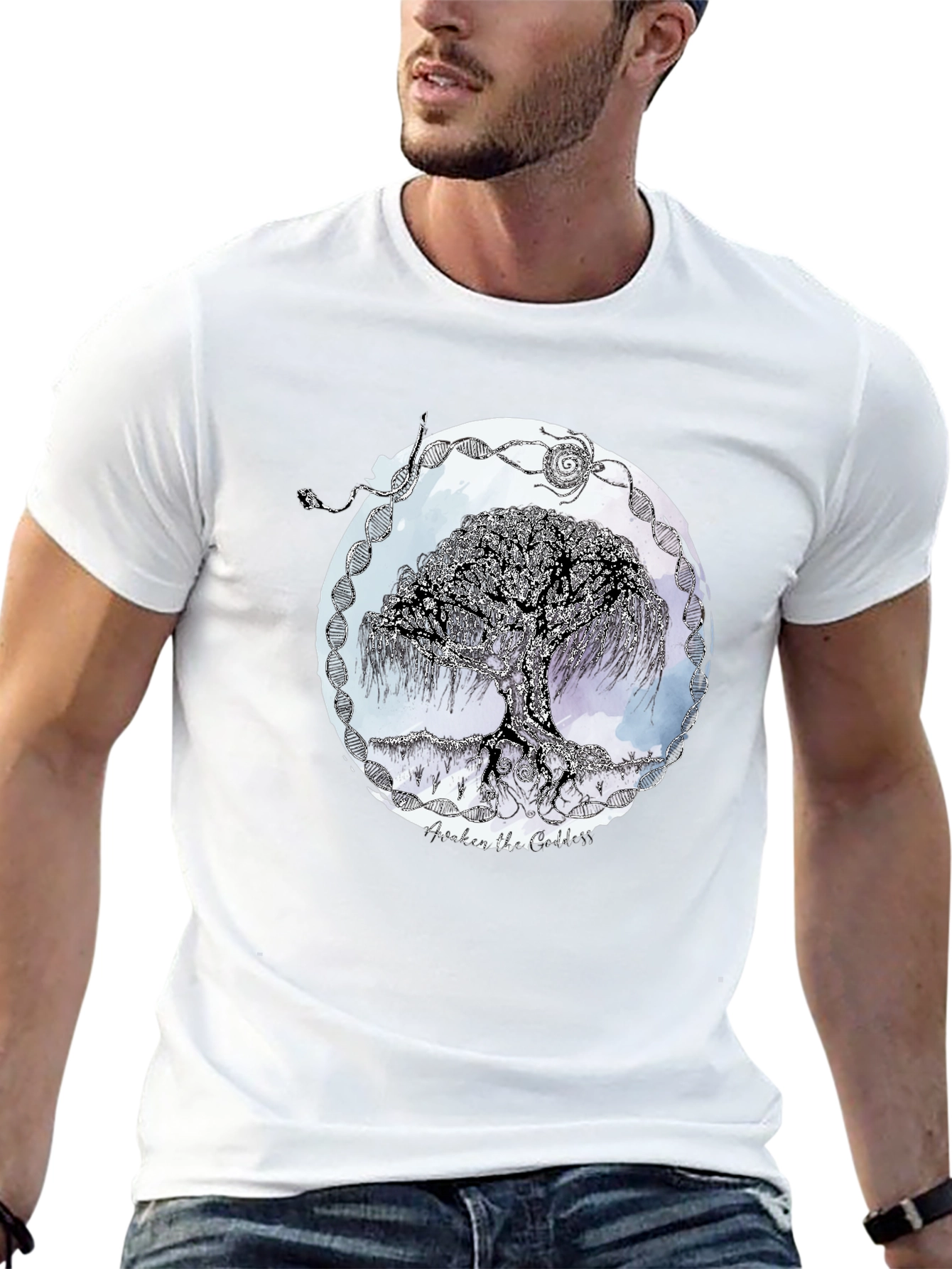 Tree of Life Graphic Tee - Unisex Black T-Shirt